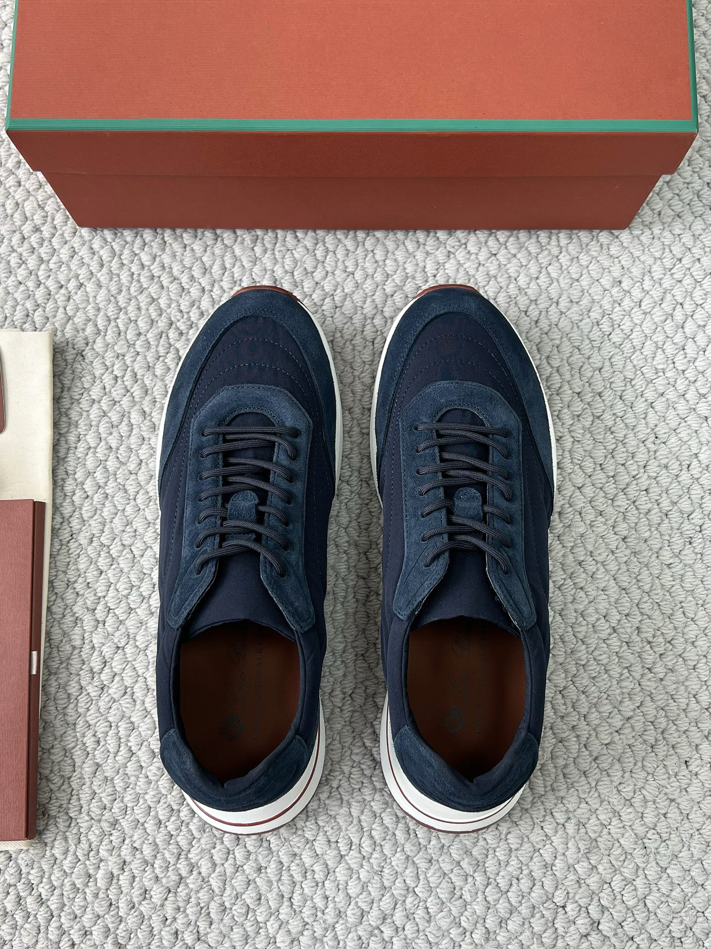 LP Loro Piana Week End Walk  Low-top Comfortable and casual Men's Shoes  Bullshit C5运动鞋 波鞋 LP012-81