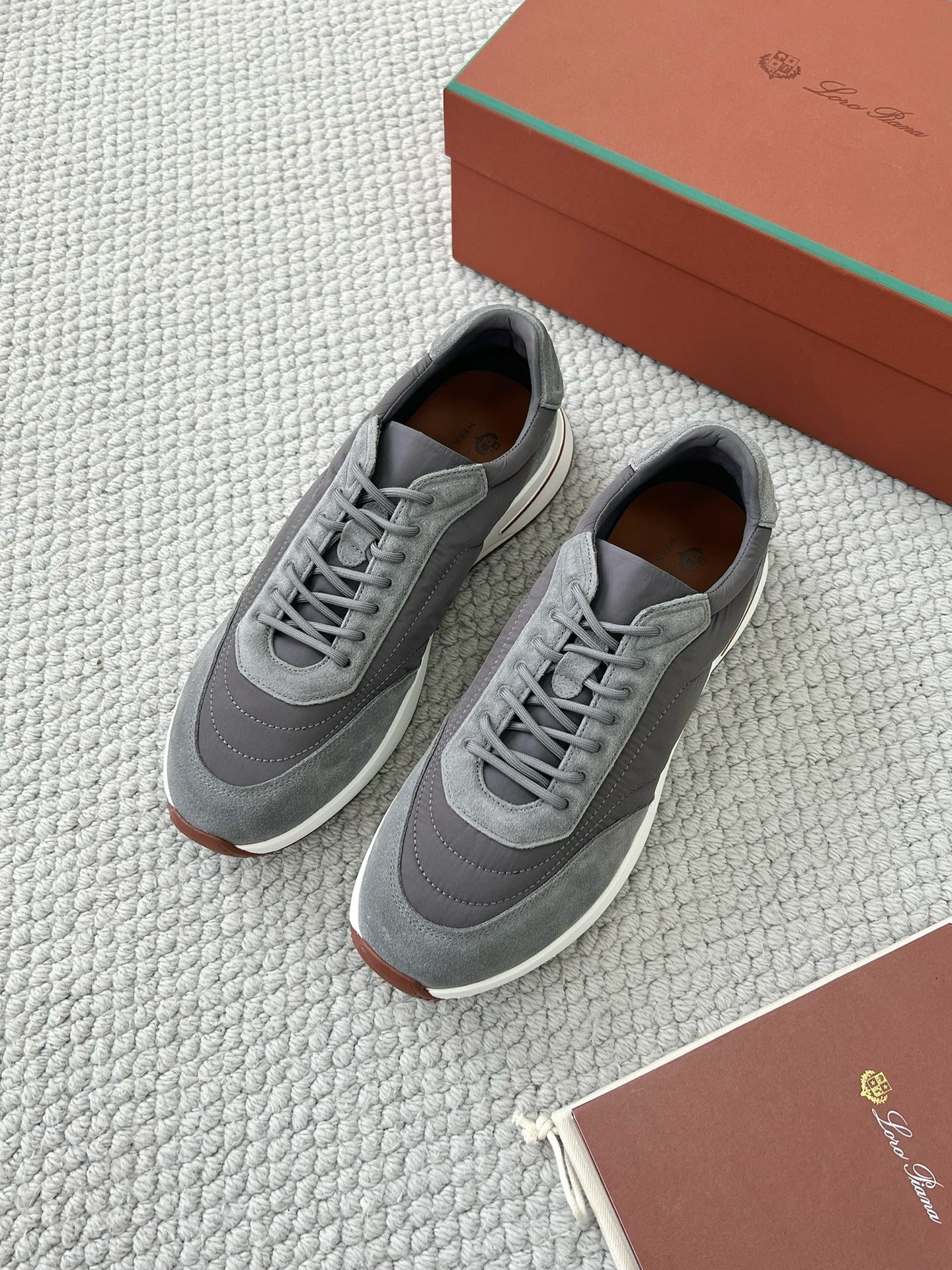LP Loro Piana Week End Walk  Low-top Comfortable and casual Men's Shoes  Bullshit C5运动鞋 波鞋 LP012-81