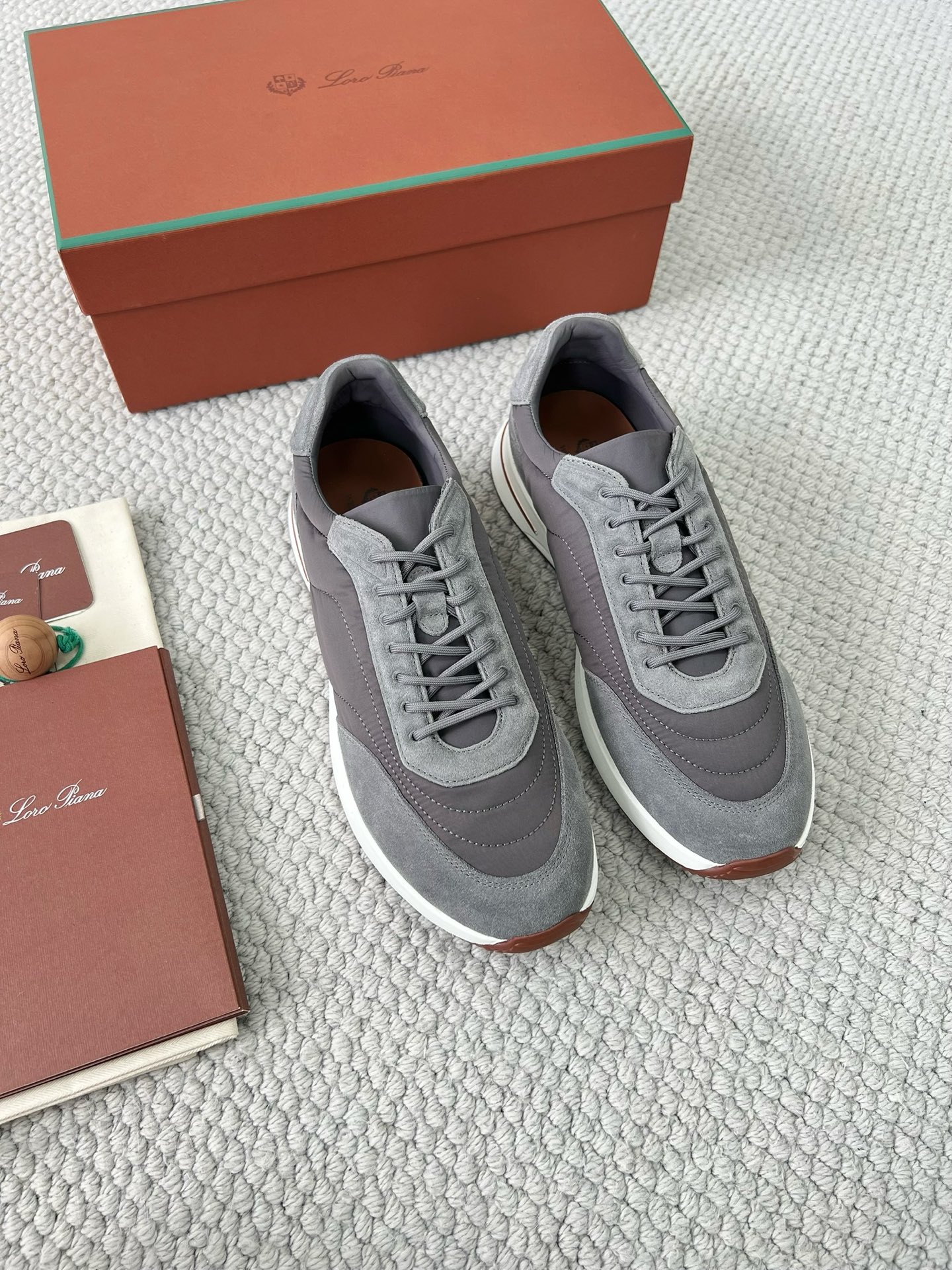 LP Loro Piana Week End Walk  Low-top Comfortable and casual Men's Shoes  Bullshit C5运动鞋 波鞋 LP012-81