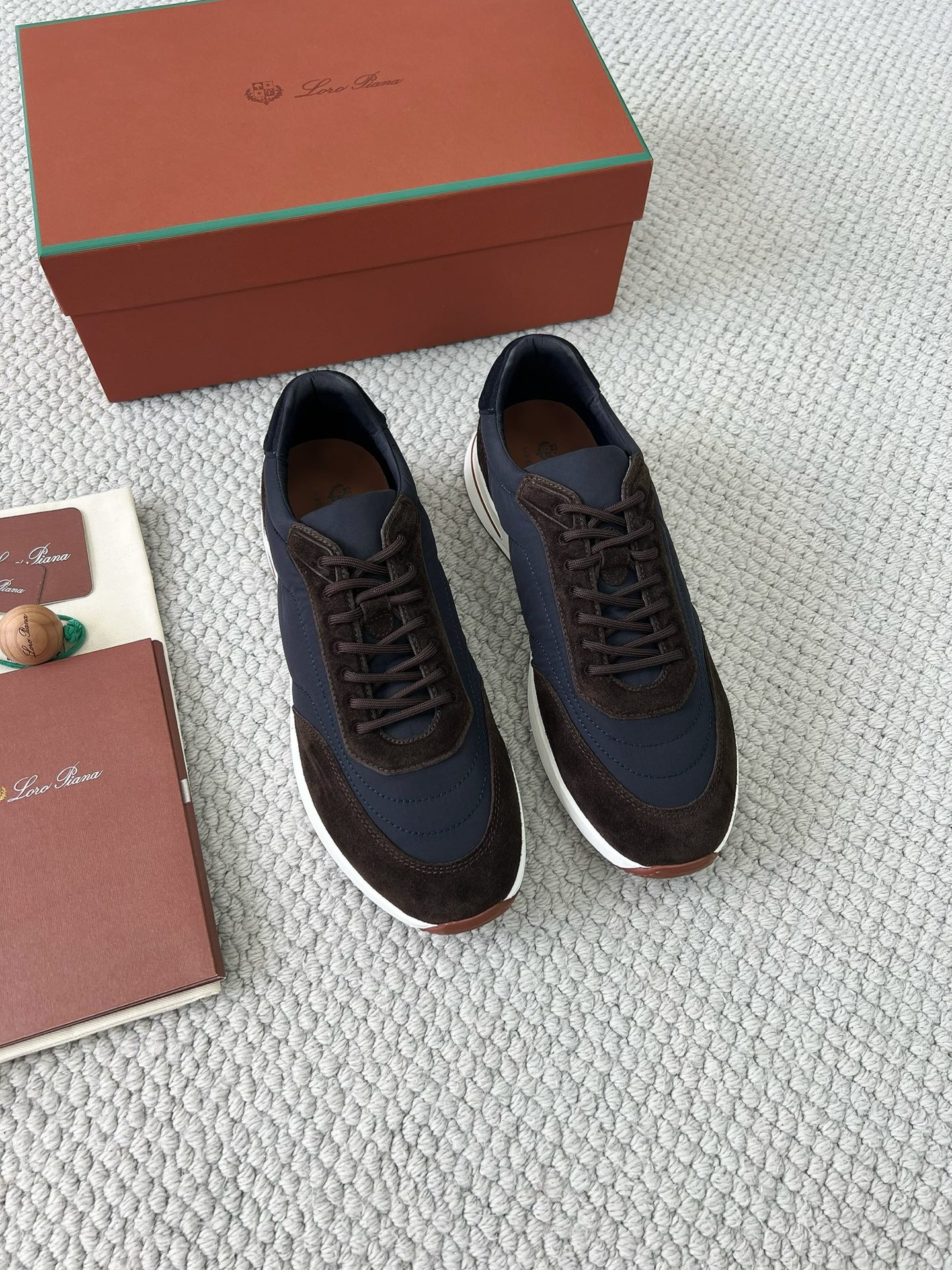 LP Loro Piana Week End Walk  Low-top Comfortable and casual Men's Shoes  Bullshit C5运动鞋 波鞋 LP012-81