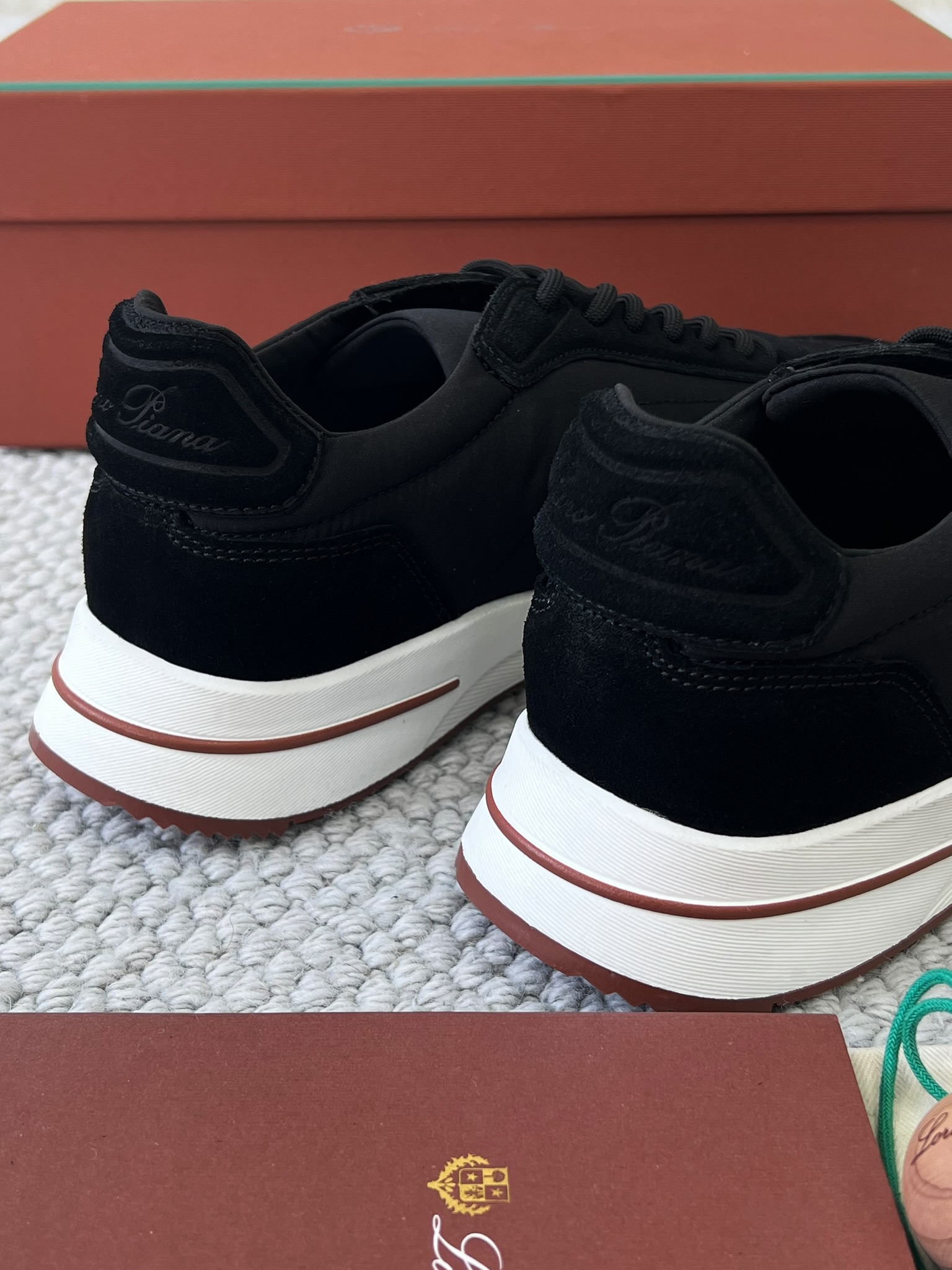 LP Loro Piana Week End Walk  Low-top Comfortable and casual Men's Shoes  Bullshit C5运动鞋 波鞋 LP012-81