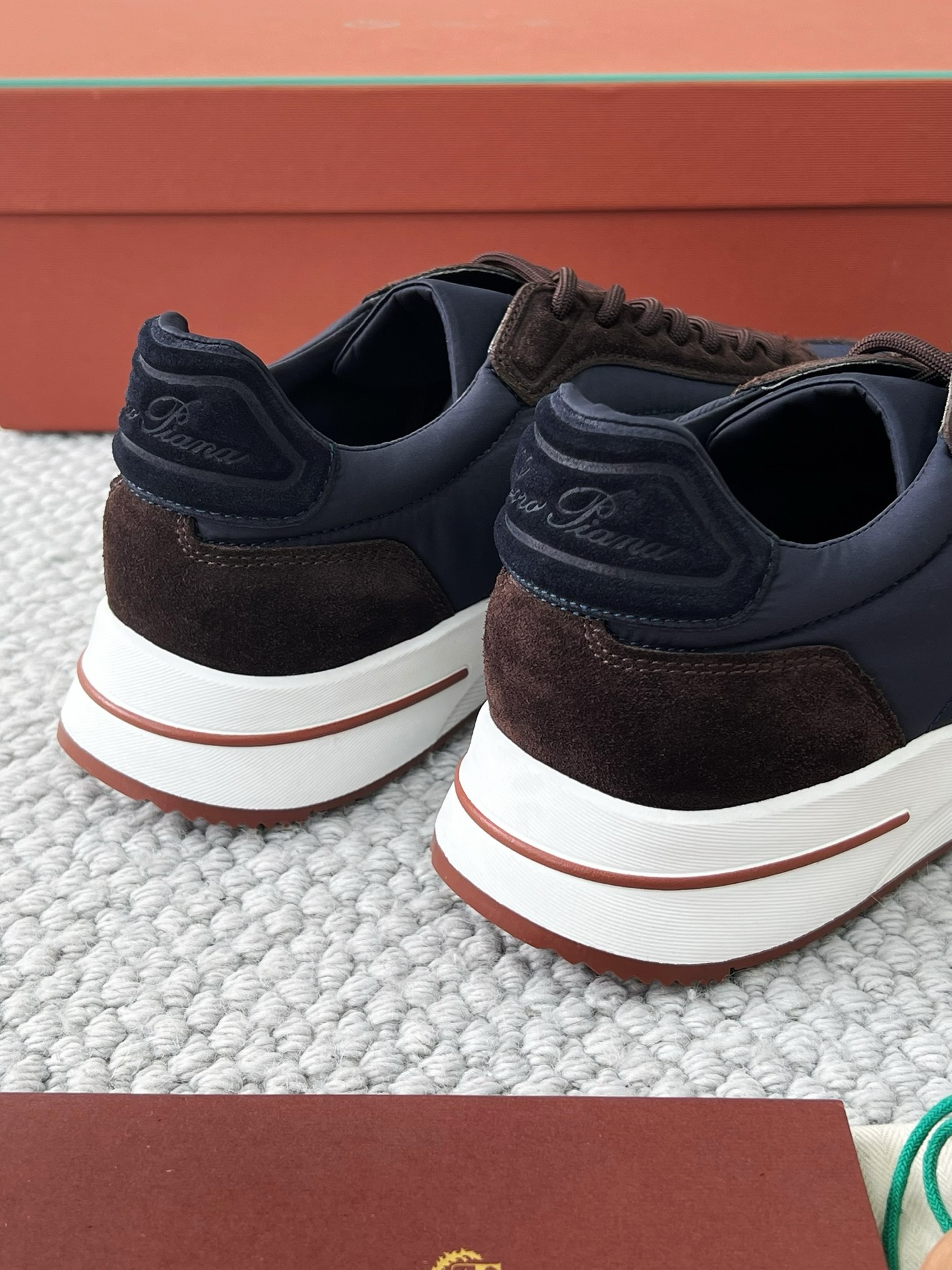 LP Loro Piana Week End Walk  Low-top Comfortable and casual Men's Shoes  Bullshit C5运动鞋 波鞋 LP012-81