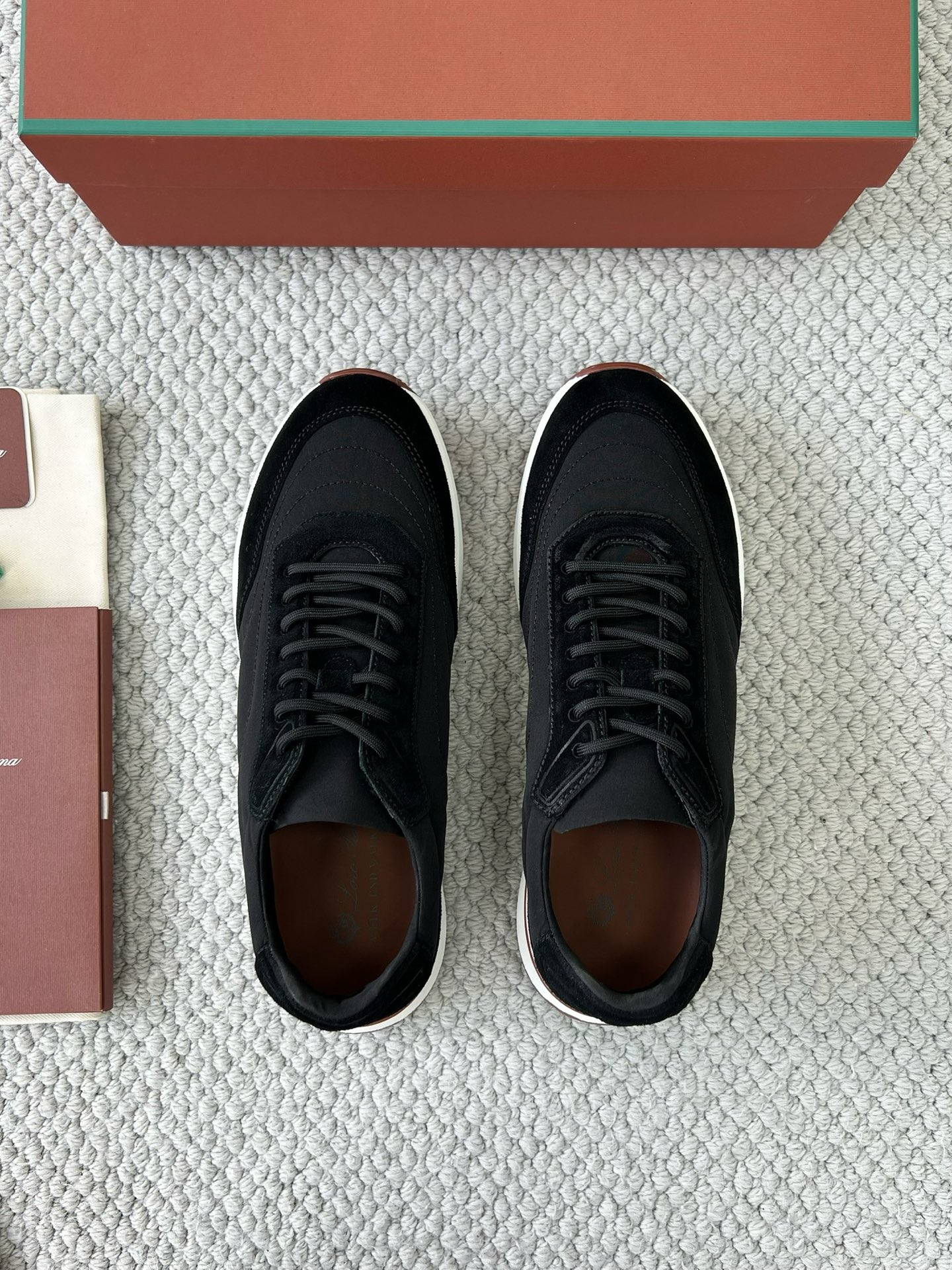 LP Loro Piana Week End Walk  Low-top Comfortable and casual Men's Shoes  Bullshit C5运动鞋 波鞋 LP012-81