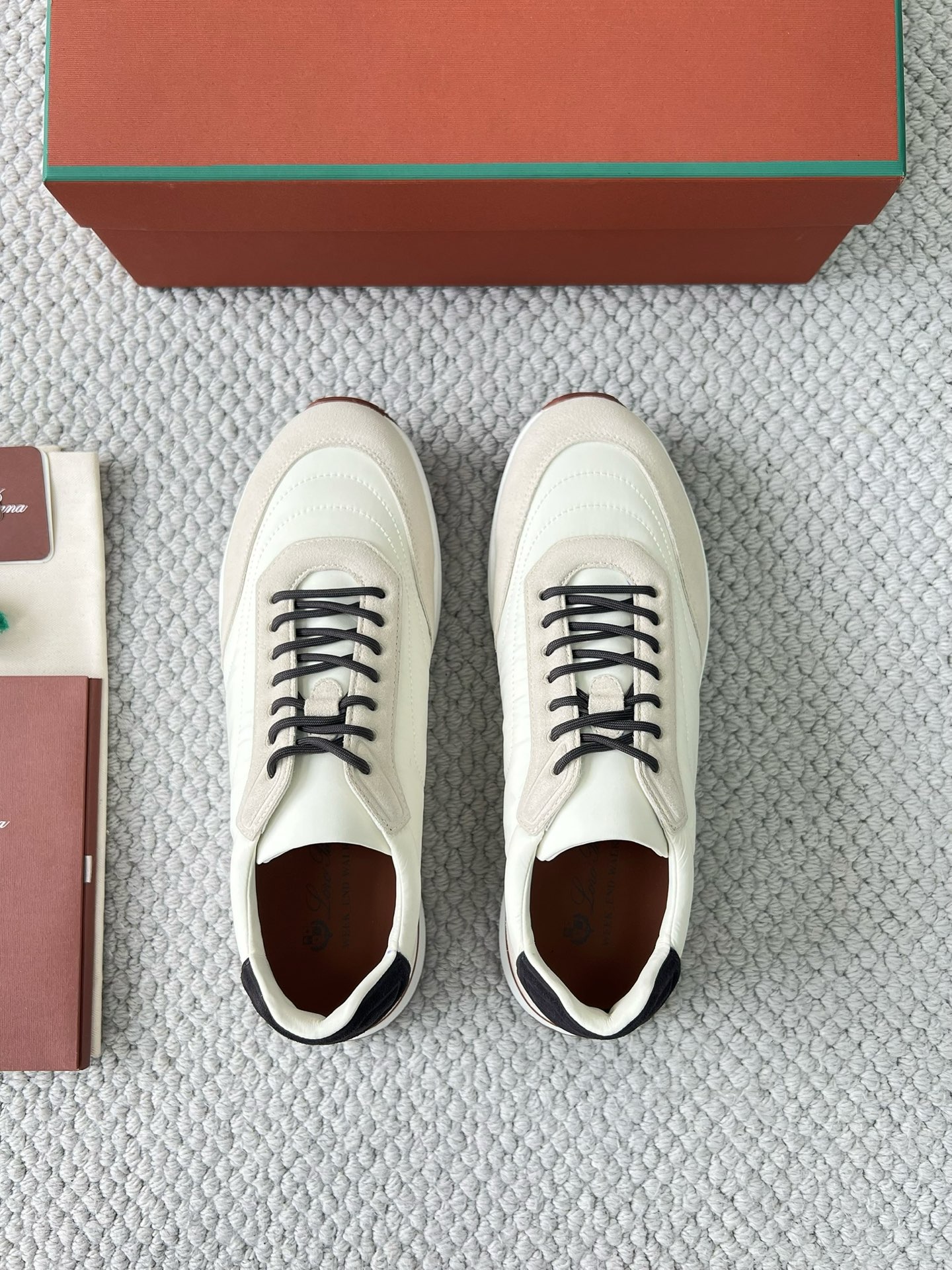 LP Loro Piana Week End Walk  Low-top Comfortable and casual Men's Shoes  Bullshit C5运动鞋 波鞋 LP012-81