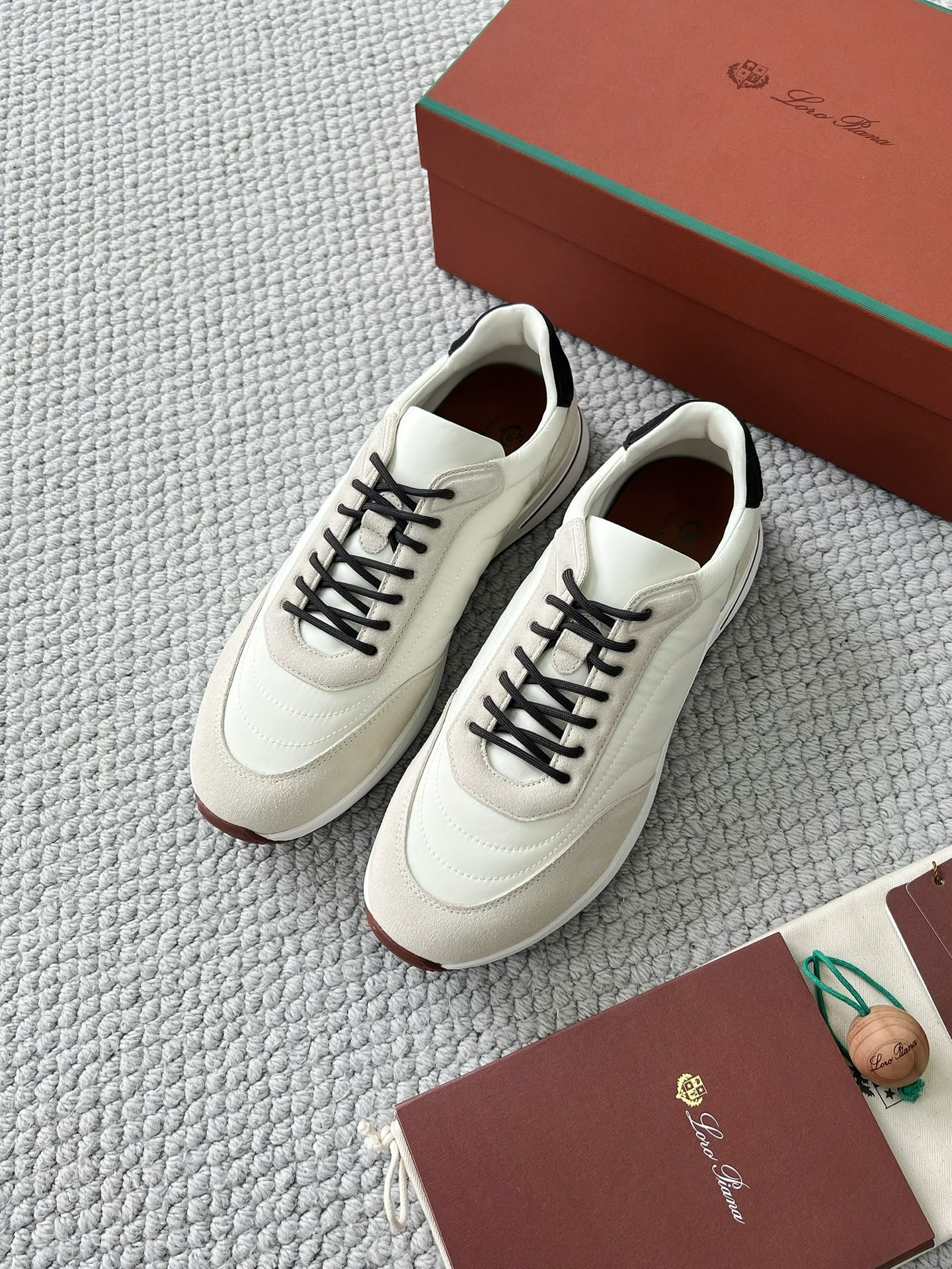 LP Loro Piana Week End Walk  Low-top Comfortable and casual Men's Shoes  Bullshit C5运动鞋 波鞋 LP012-81