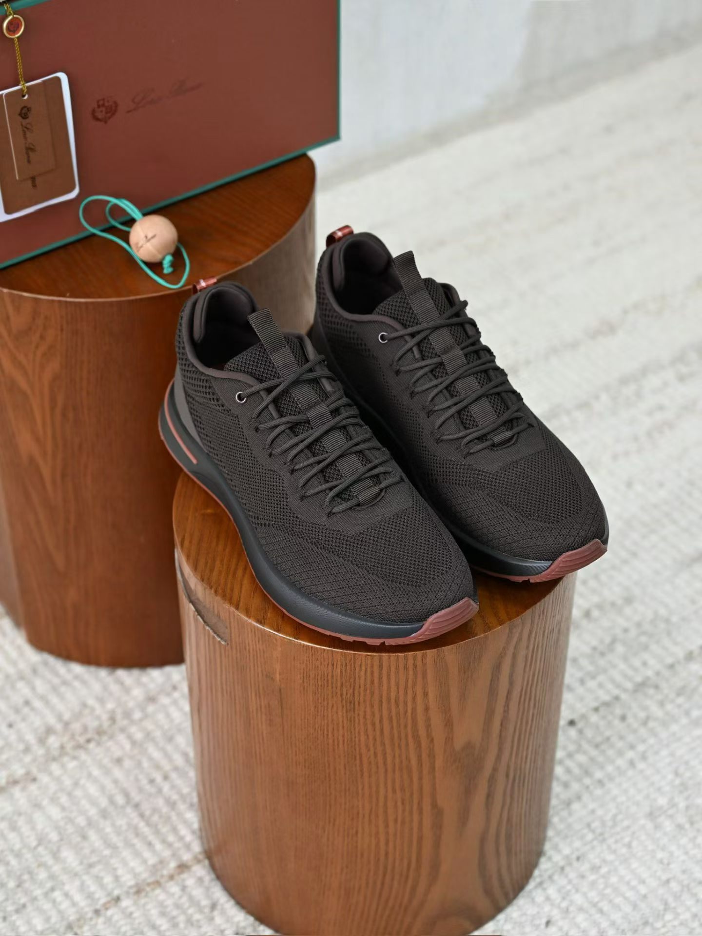 LP Loro Piana Week End Walk  Low-top Comfortable and casual Men's Shoes  Bullshit C0运动鞋 波鞋 LP2527