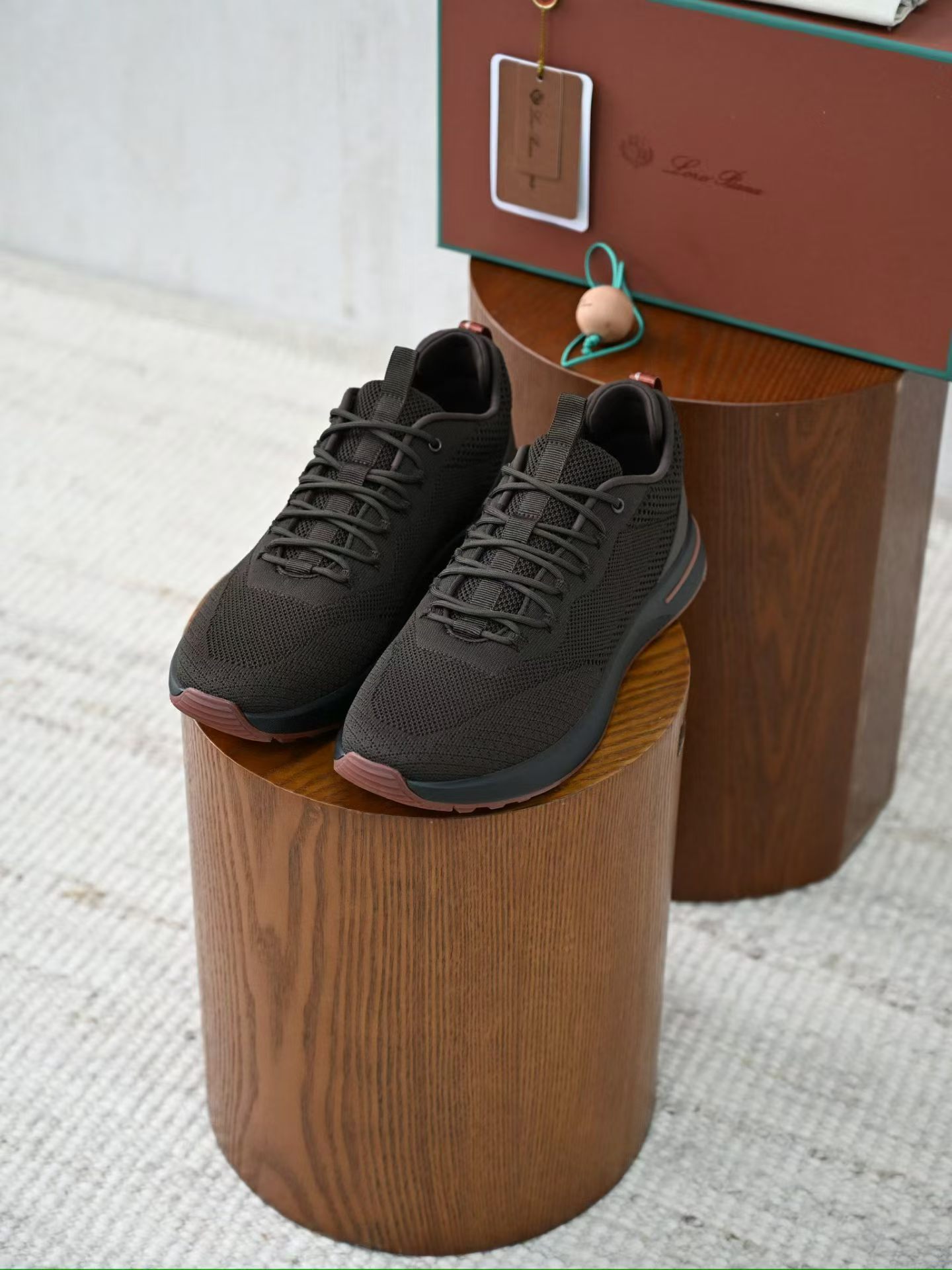 LP Loro Piana Week End Walk  Low-top Comfortable and casual Men's Shoes  Bullshit C0运动鞋 波鞋 LP2527