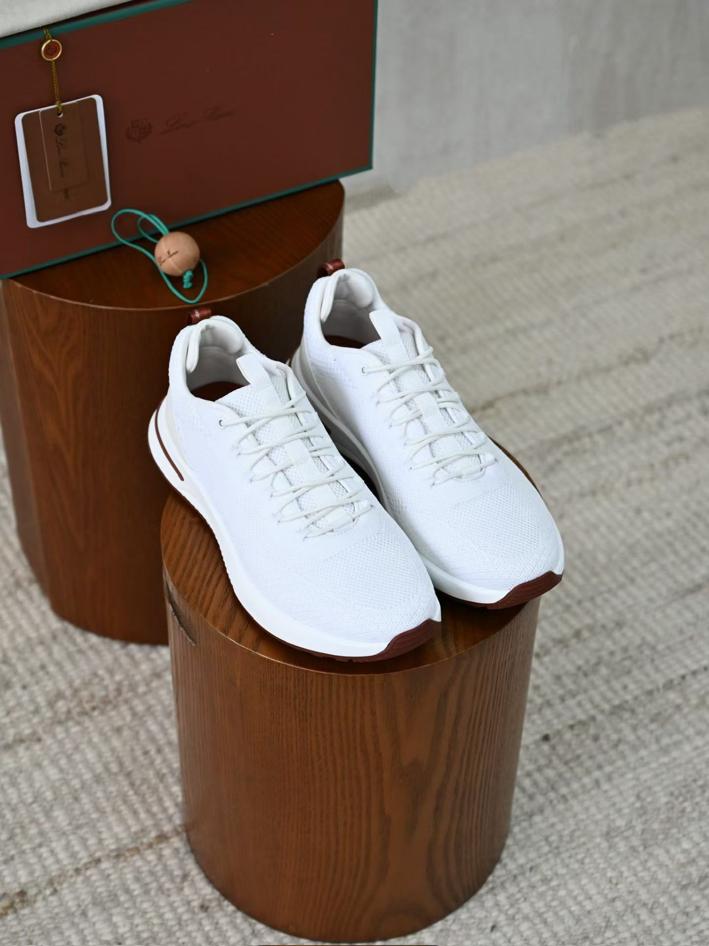 LP Loro Piana Week End Walk  Low-top Comfortable and casual Men's Shoes  Bullshit C0运动鞋 波鞋 LP2527