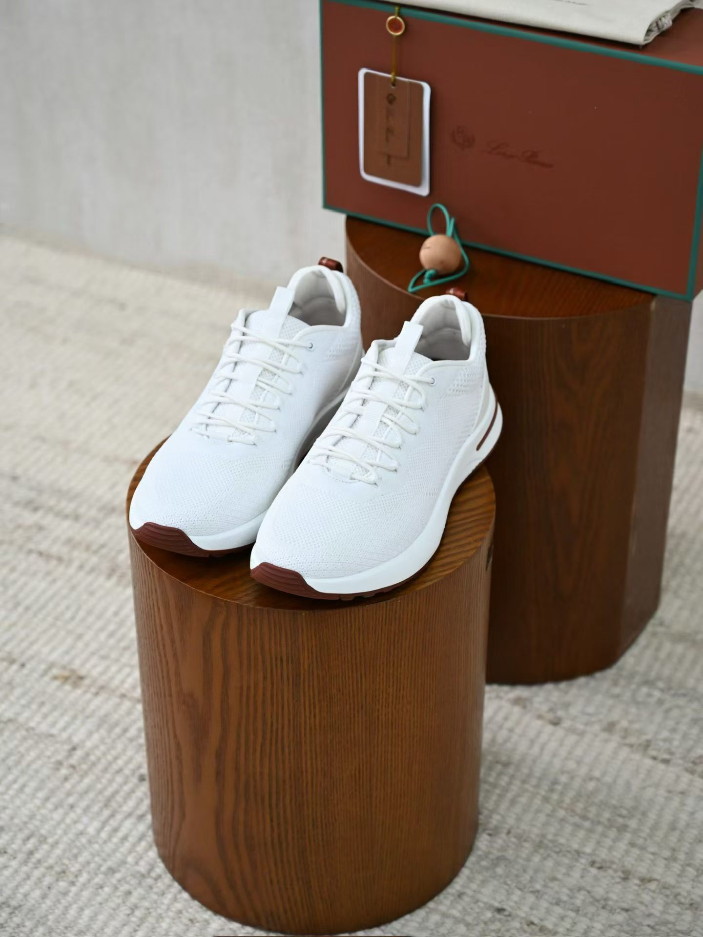 LP Loro Piana Week End Walk  Low-top Comfortable and casual Men's Shoes  Bullshit C0运动鞋 波鞋 LP2527