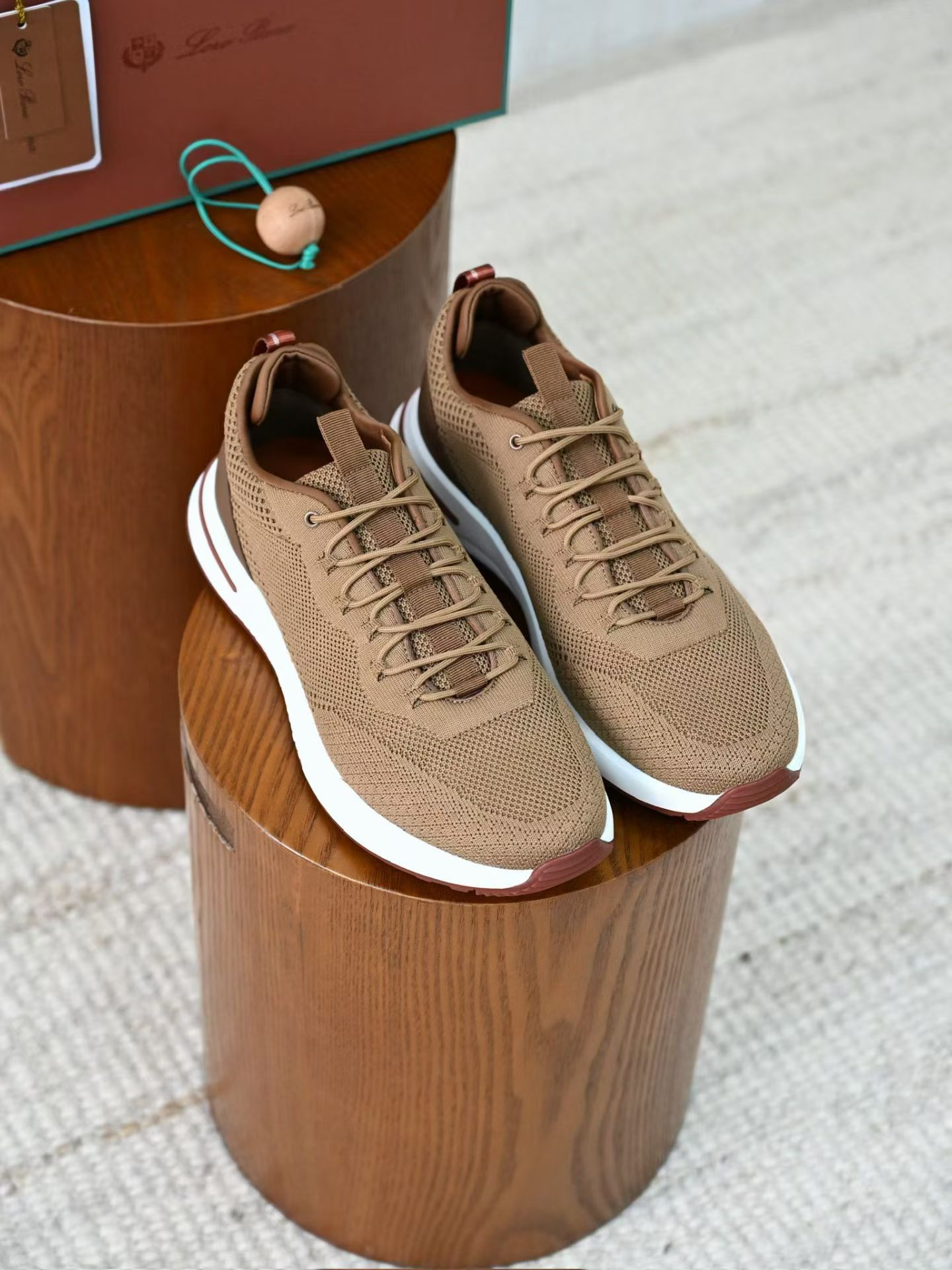LP Loro Piana Week End Walk  Low-top Comfortable and casual Men's Shoes  Bullshit C0运动鞋 波鞋 LP2527
