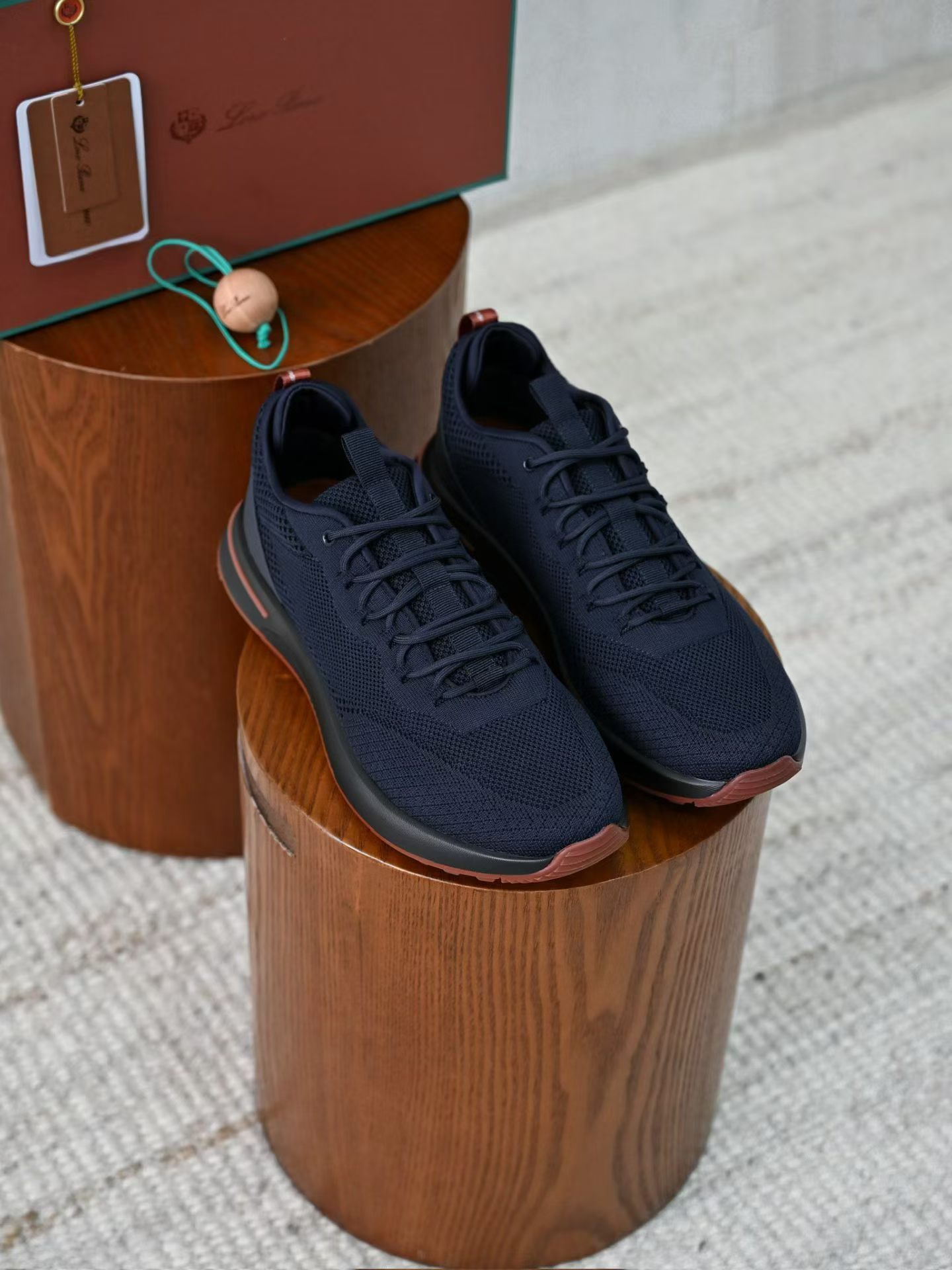 LP Loro Piana Week End Walk  Low-top Comfortable and casual Men's Shoes  Bullshit C0运动鞋 波鞋 LP2527