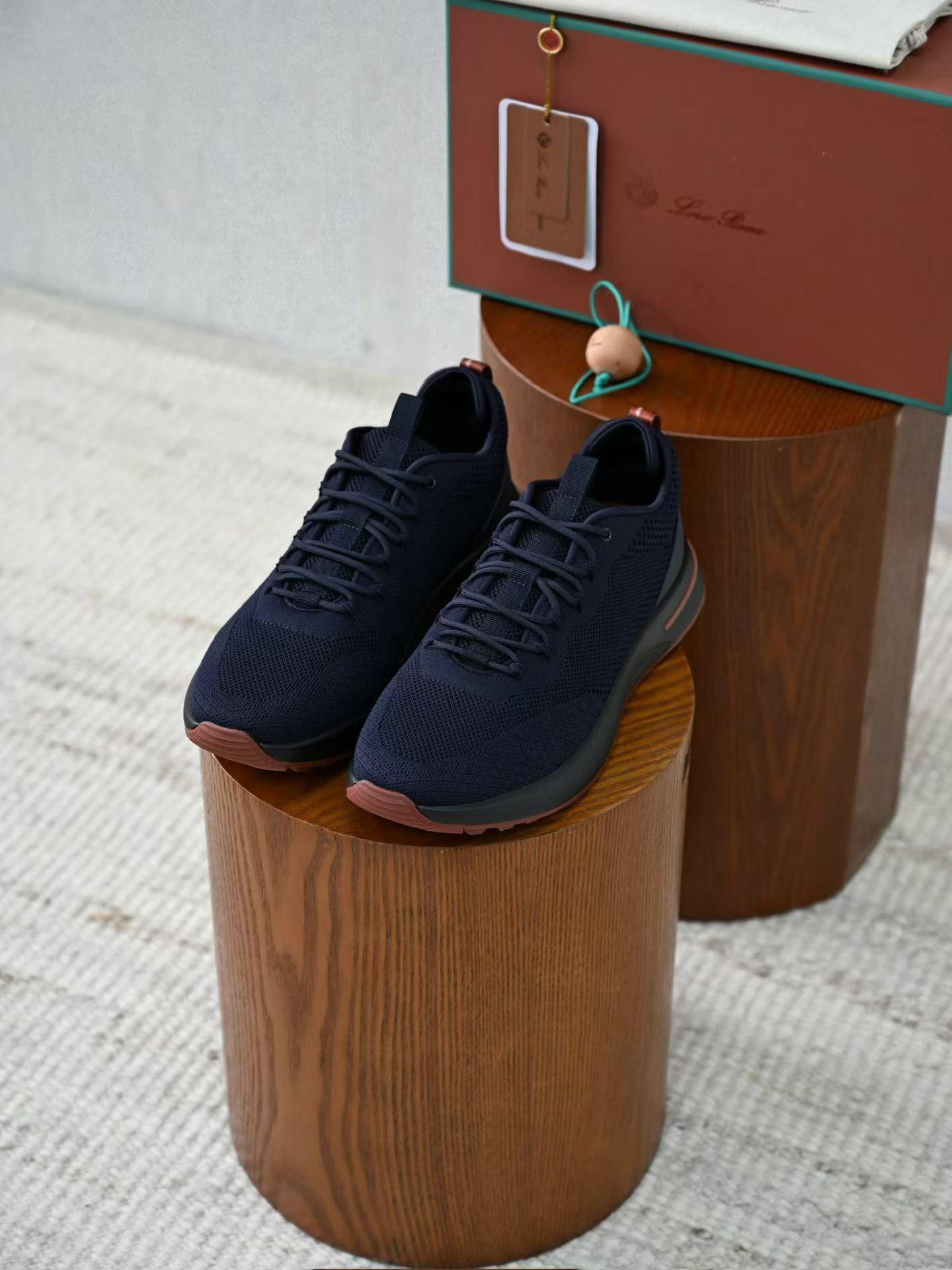 LP Loro Piana Week End Walk  Low-top Comfortable and casual Men's Shoes  Bullshit C0运动鞋 波鞋 LP2527