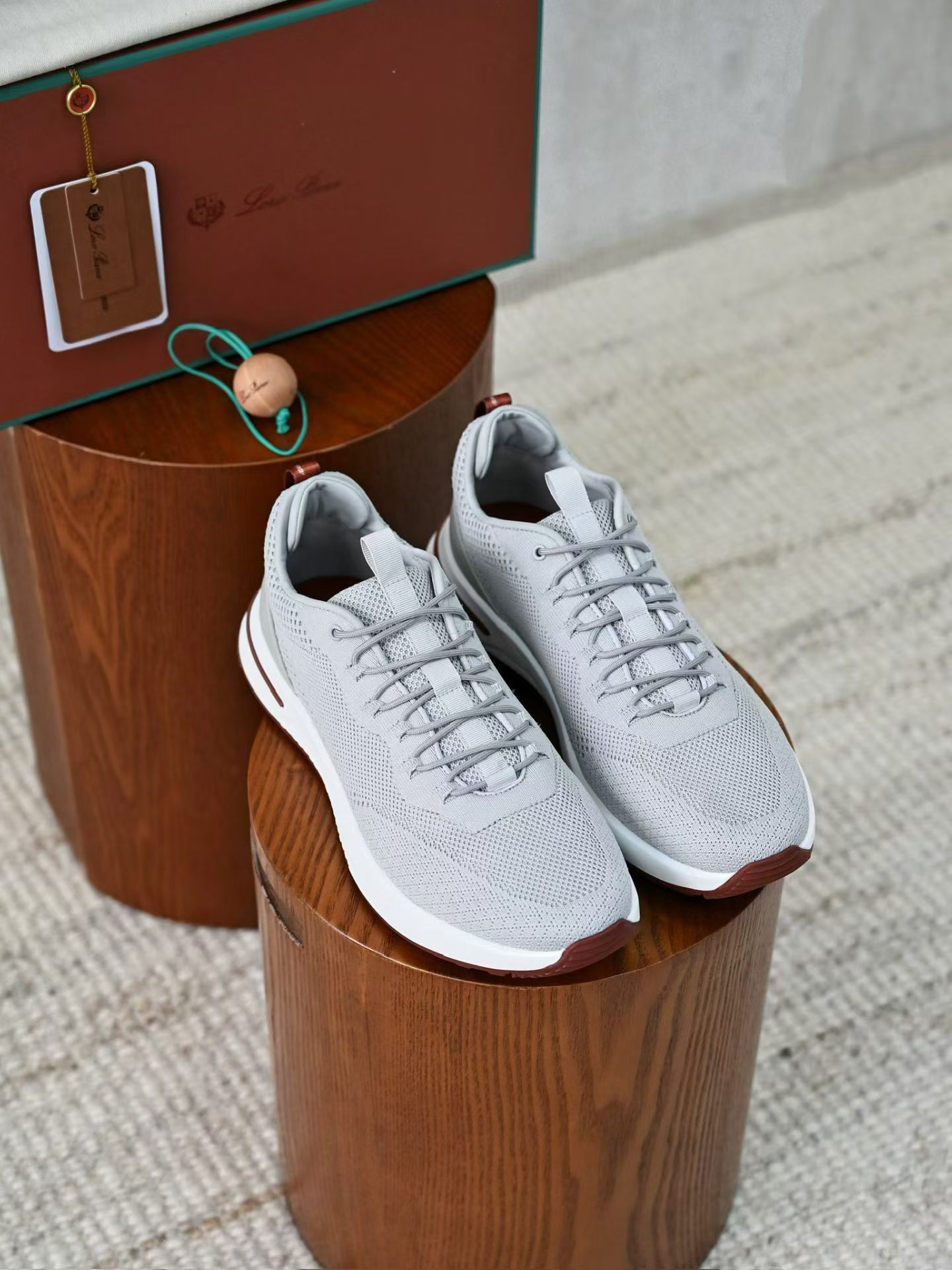 LP Loro Piana Week End Walk  Low-top Comfortable and casual Men's Shoes  Bullshit C0运动鞋 波鞋 LP2527