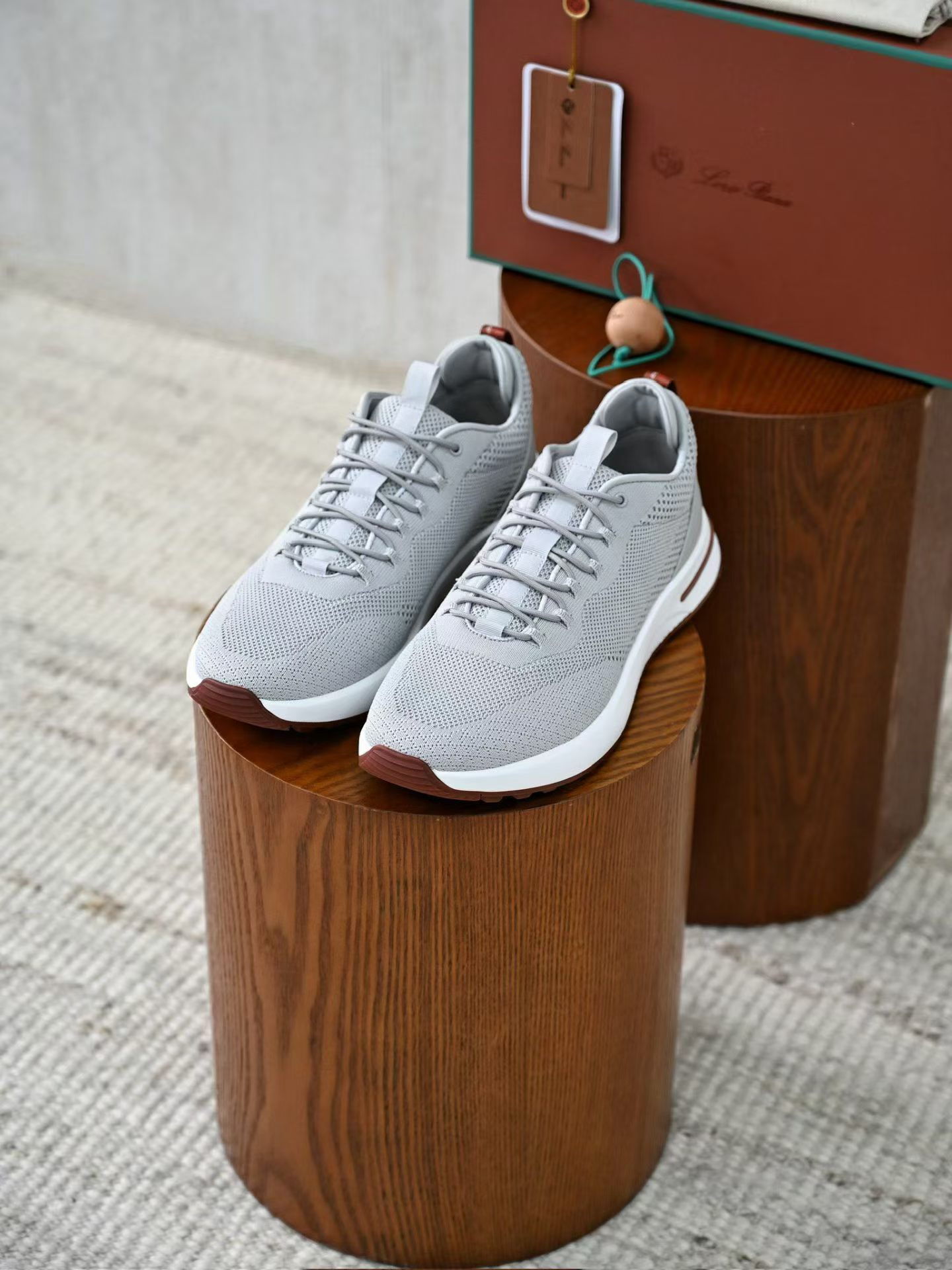 LP Loro Piana Week End Walk  Low-top Comfortable and casual Men's Shoes  Bullshit C0运动鞋 波鞋 LP2527