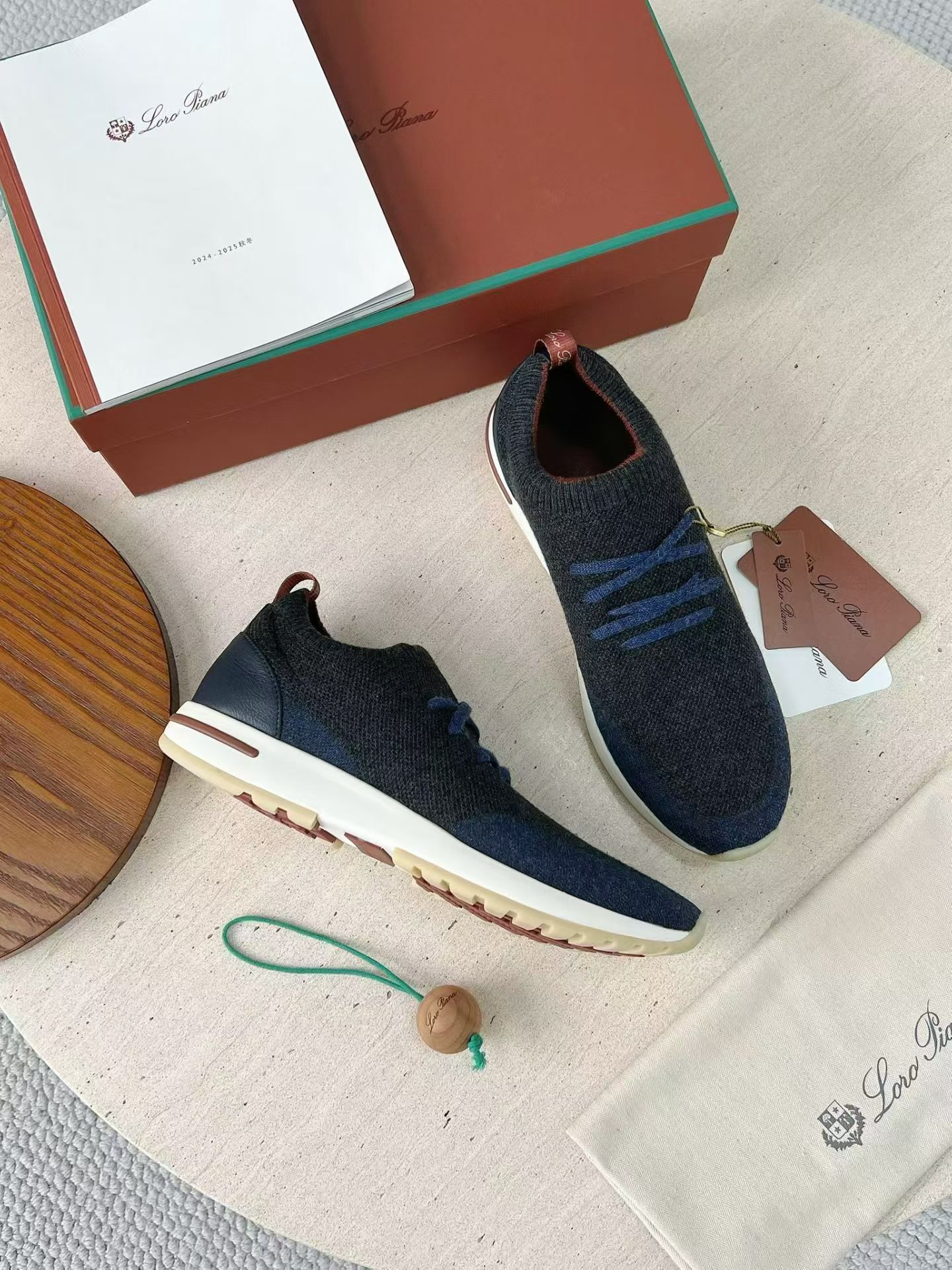 P Loro Piana Week End Walk  Low-top Comfortable and casual Men's Shoes  Bullshit C0运动鞋 波鞋 LP2521