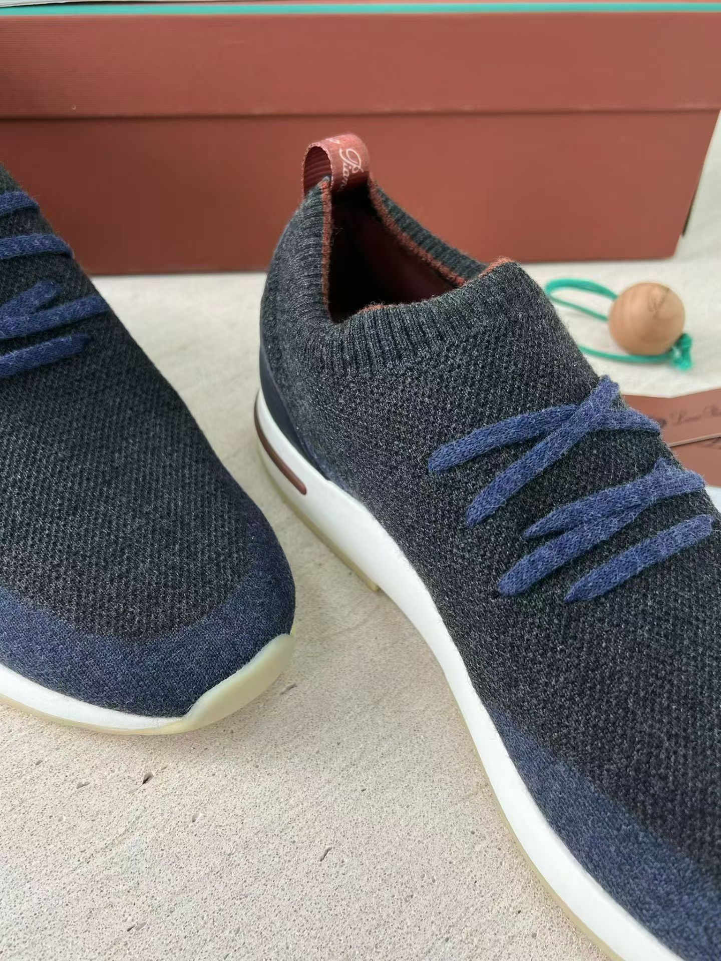 P Loro Piana Week End Walk  Low-top Comfortable and casual Men's Shoes  Bullshit C0运动鞋 波鞋 LP2521