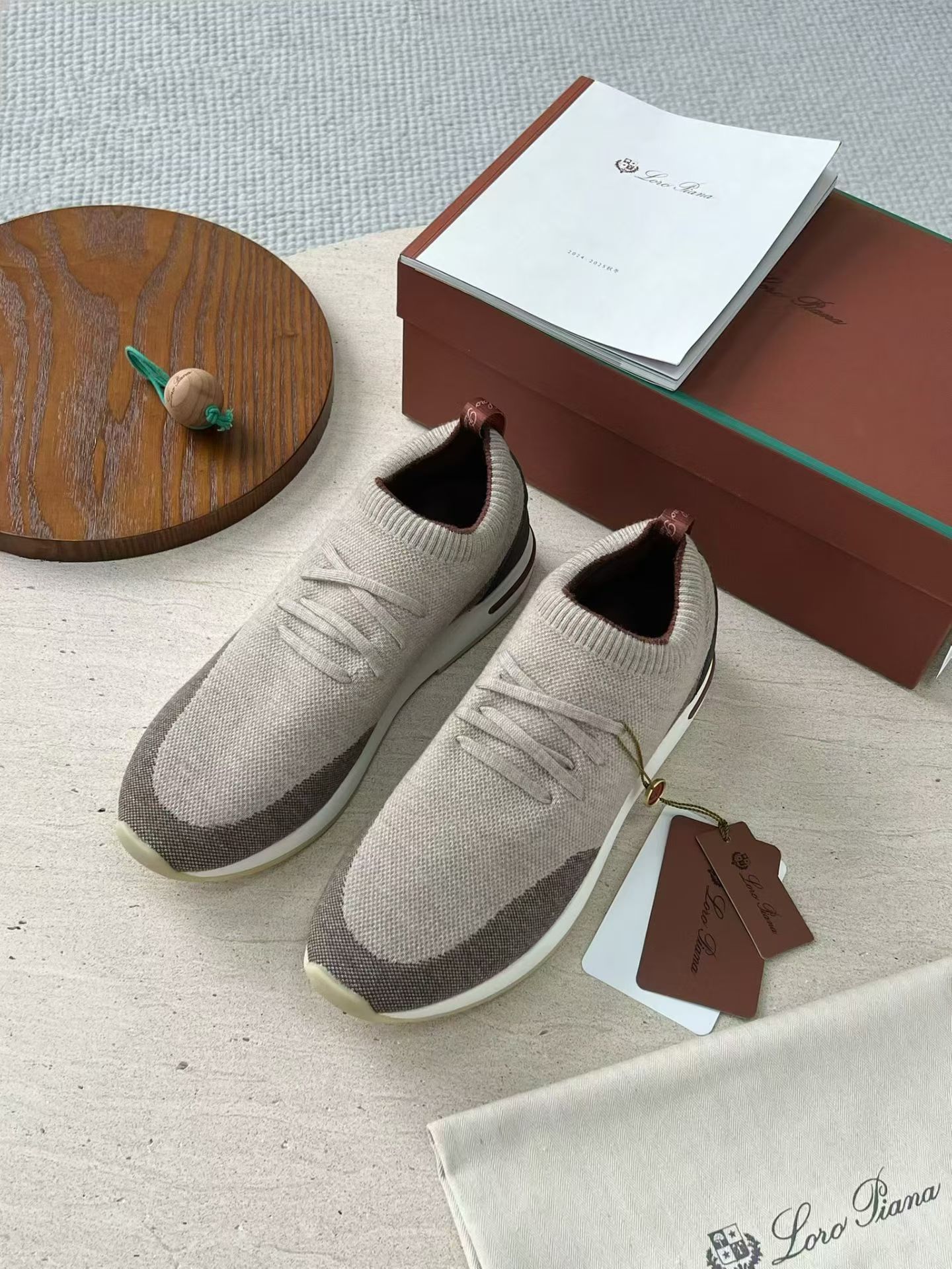 P Loro Piana Week End Walk  Low-top Comfortable and casual Men's Shoes  Bullshit C0运动鞋 波鞋 LP2521