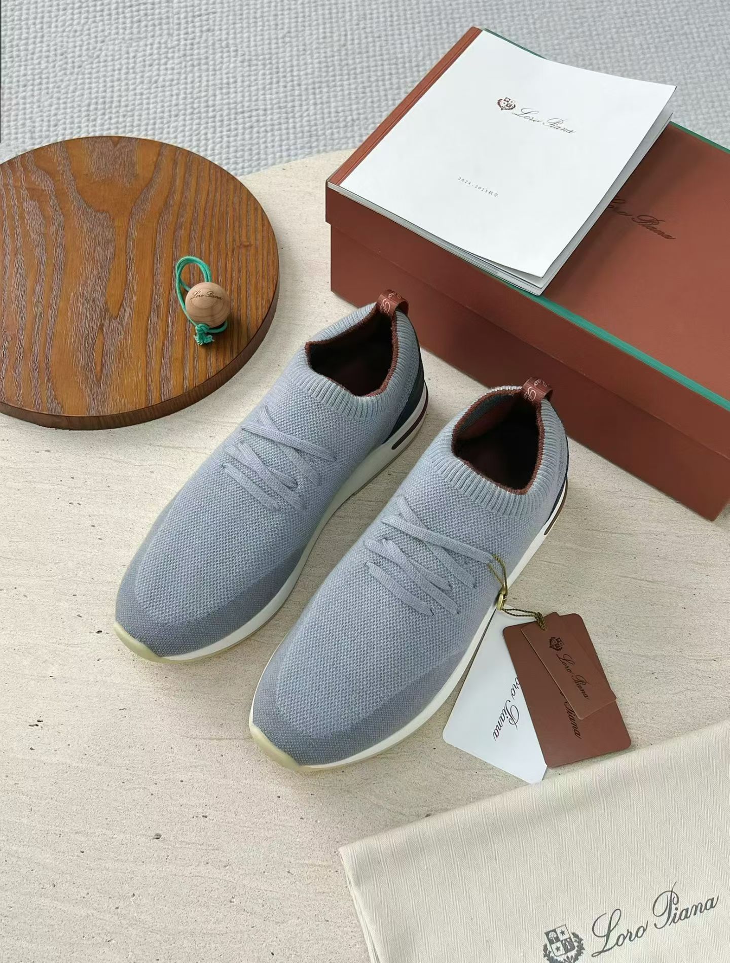 P Loro Piana Week End Walk  Low-top Comfortable and casual Men's Shoes  Bullshit C0运动鞋 波鞋 LP2521