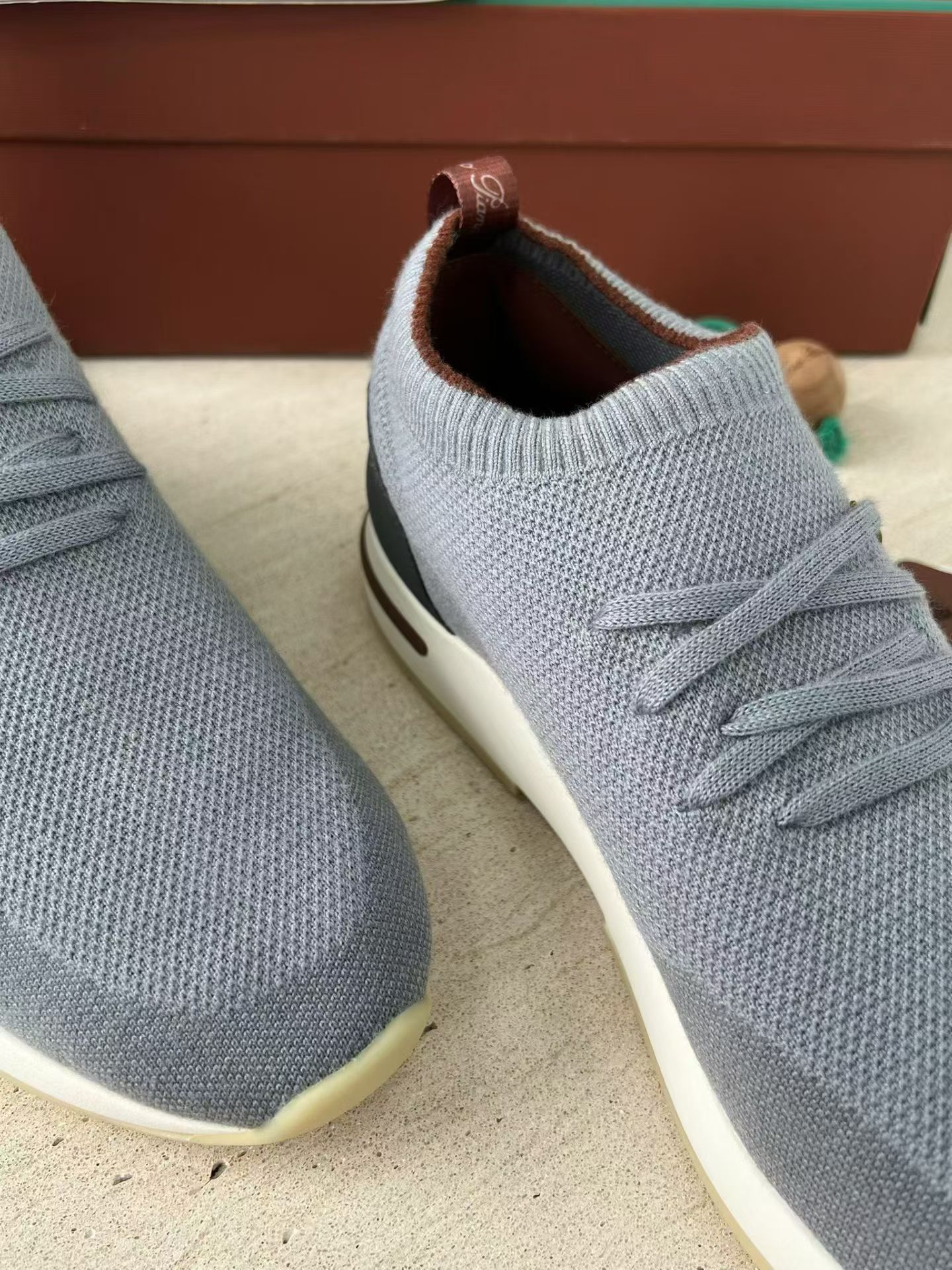 P Loro Piana Week End Walk  Low-top Comfortable and casual Men's Shoes  Bullshit C0运动鞋 波鞋 LP2521