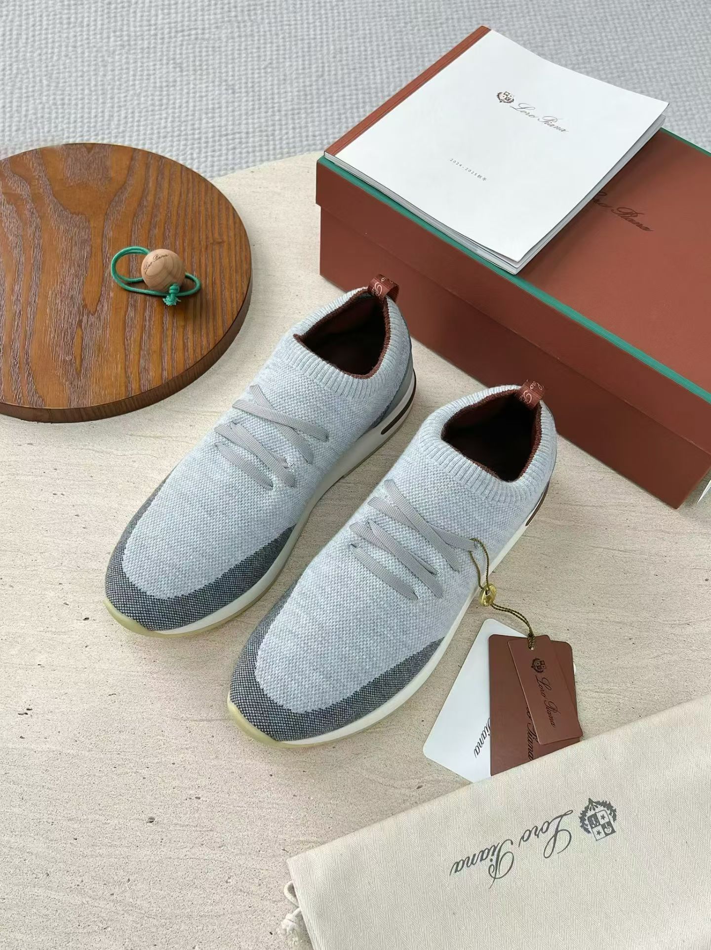 P Loro Piana Week End Walk  Low-top Comfortable and casual Men's Shoes  Bullshit C0运动鞋 波鞋 LP2521