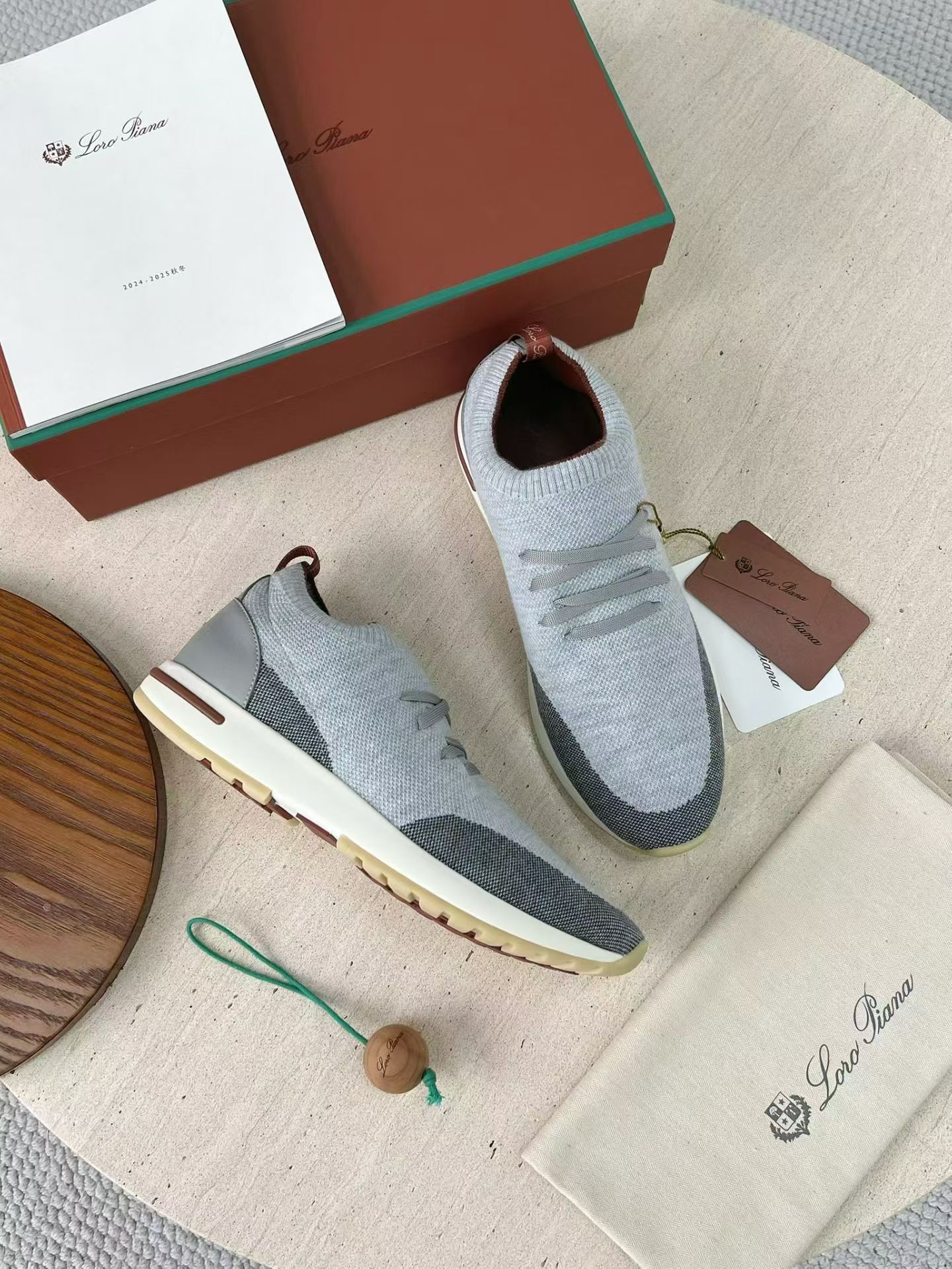 P Loro Piana Week End Walk  Low-top Comfortable and casual Men's Shoes  Bullshit C0运动鞋 波鞋 LP2521