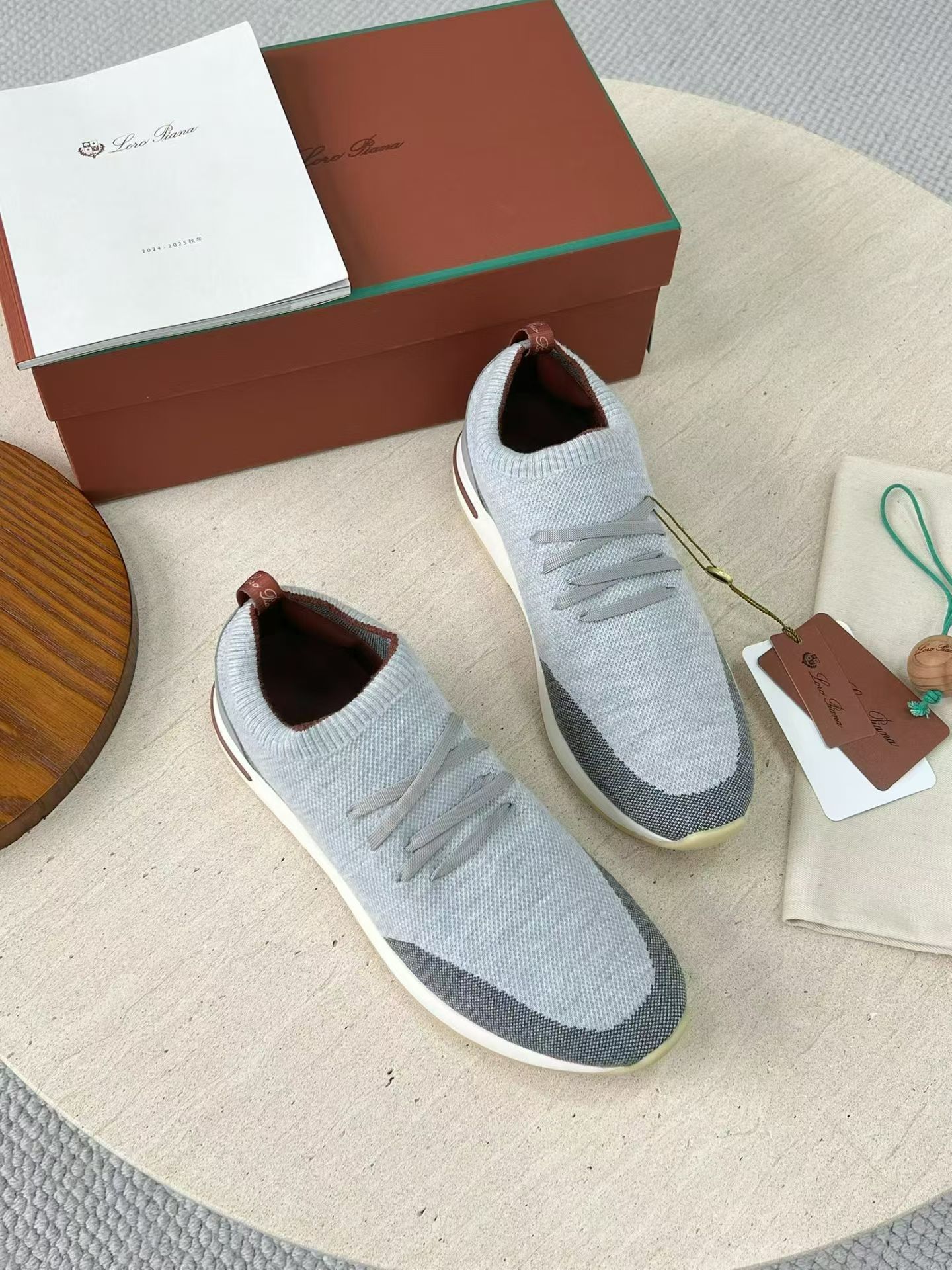 P Loro Piana Week End Walk  Low-top Comfortable and casual Men's Shoes  Bullshit C0运动鞋 波鞋 LP2521