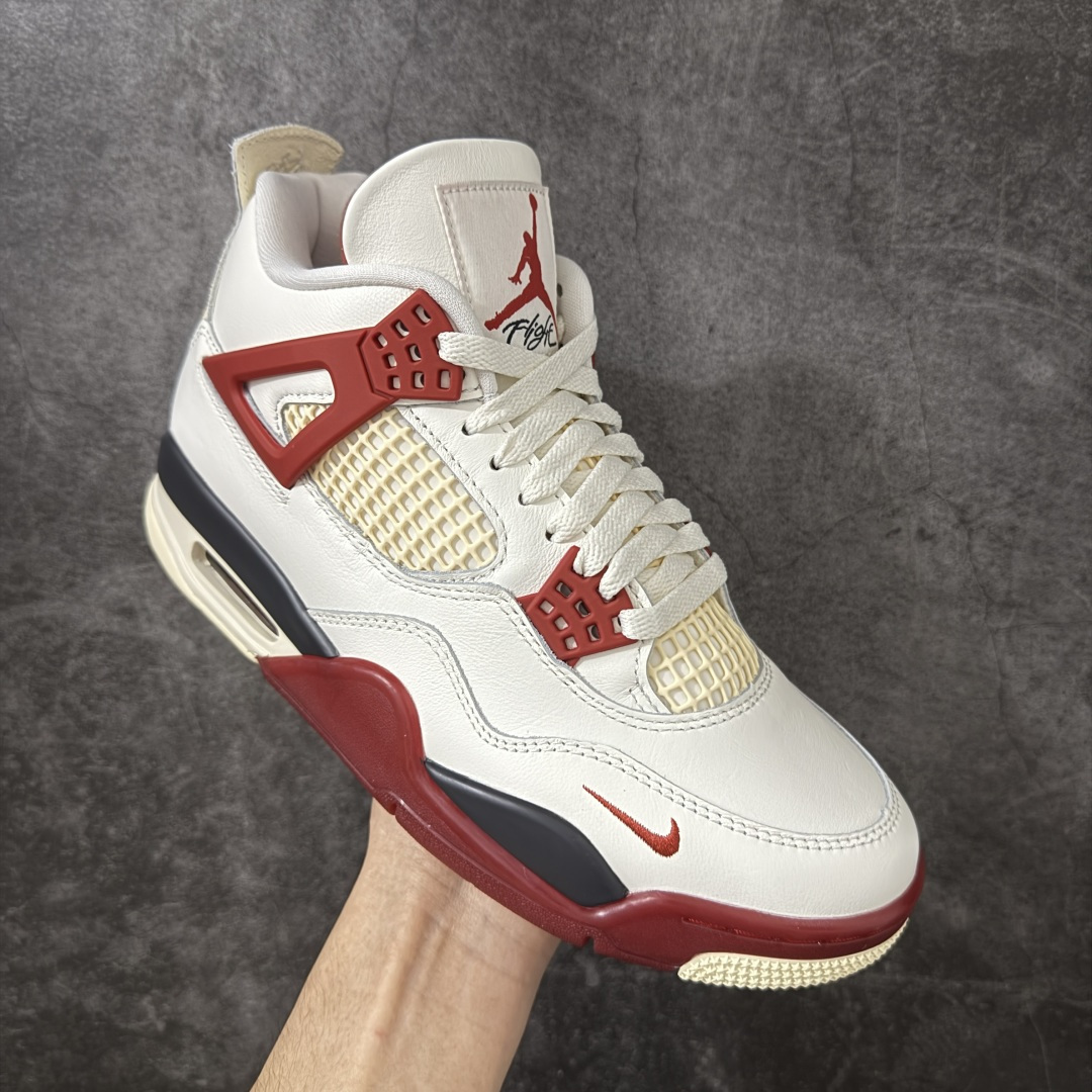 Nigel Sylvester Air Jordan4 AJ4   低筒 男鞋  女鞋 耐磨透气 籃球鞋 板鞋 波鞋B0 白红 IQ8055-100