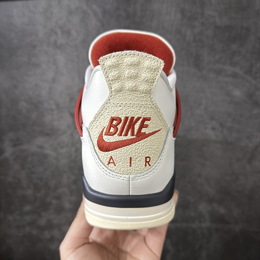 Nigel Sylvester Air Jordan4 AJ4   低筒 男鞋  女鞋 耐磨透气 籃球鞋 板鞋 波鞋B0 白红 IQ8055-100