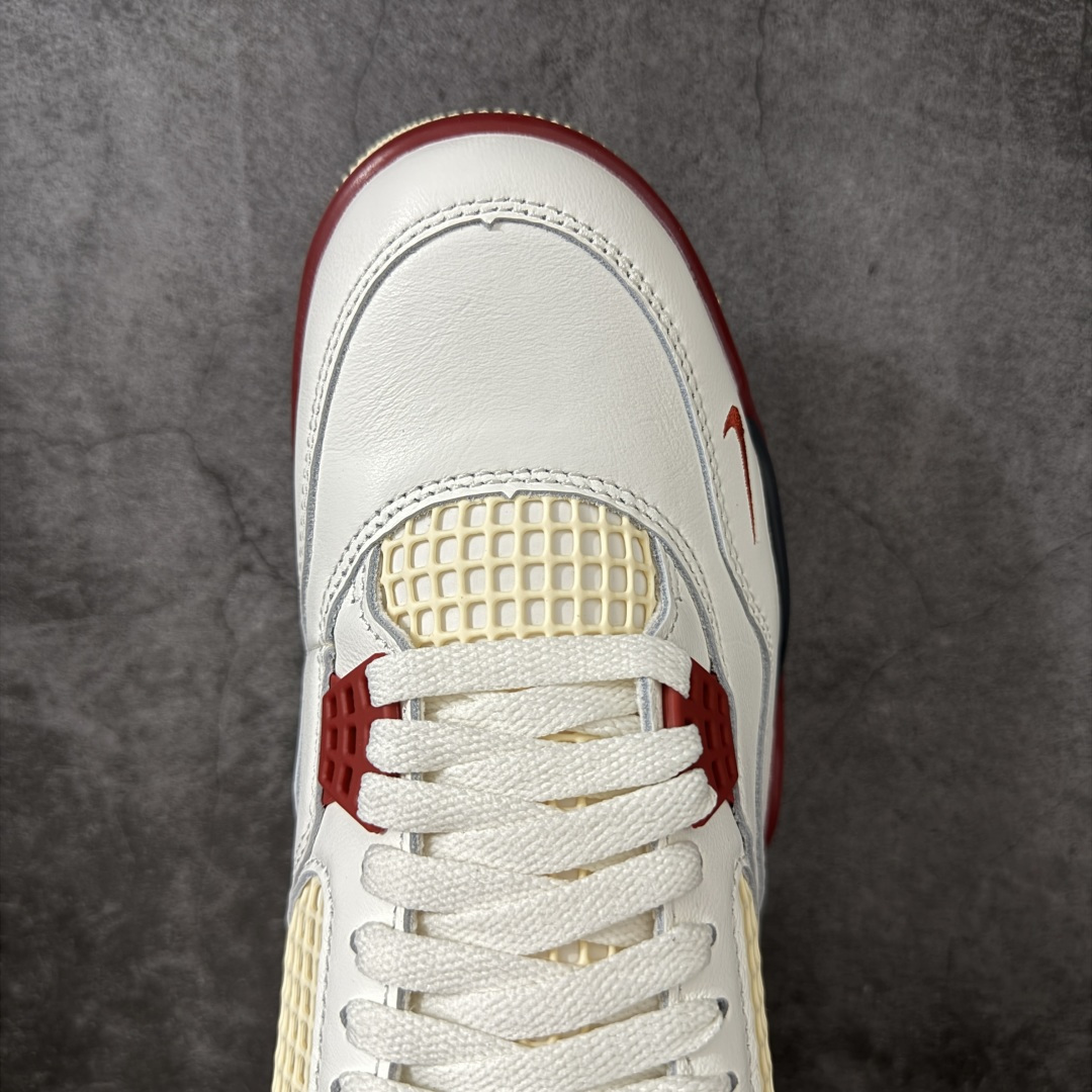 Nigel Sylvester Air Jordan4 AJ4   低筒 男鞋  女鞋 耐磨透气 籃球鞋 板鞋 波鞋B0 白红 IQ8055-100