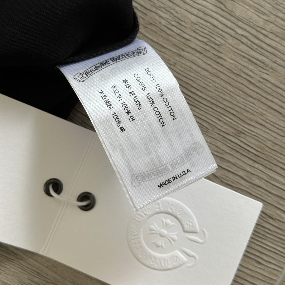 Chrome Hearts CH 克罗心 短袖 圆领  T恤 A0  印花  X滚石 Rolling Stones红色 大舌头