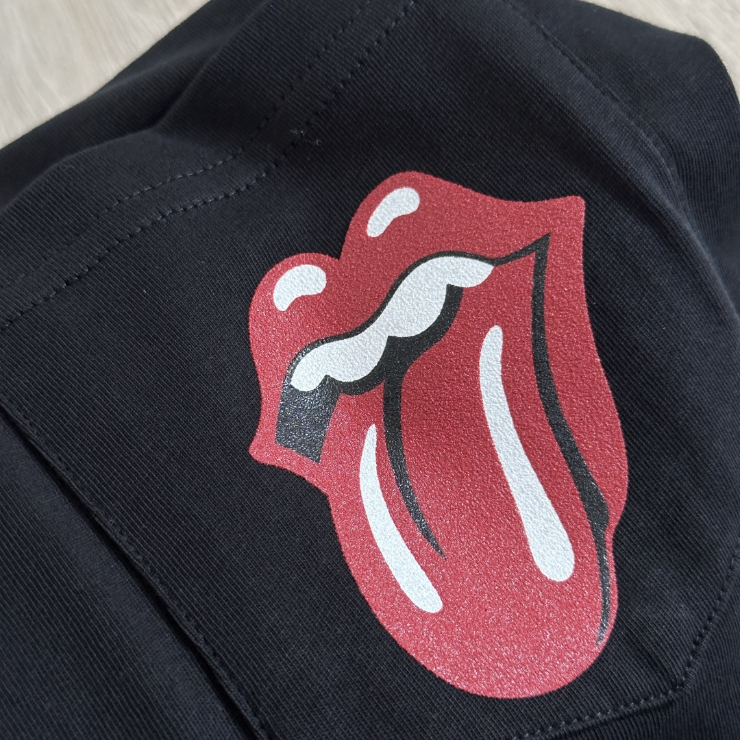 Chrome Hearts CH 克罗心 短袖 圆领  T恤 A0  印花  X滚石 Rolling Stones红色 大舌头