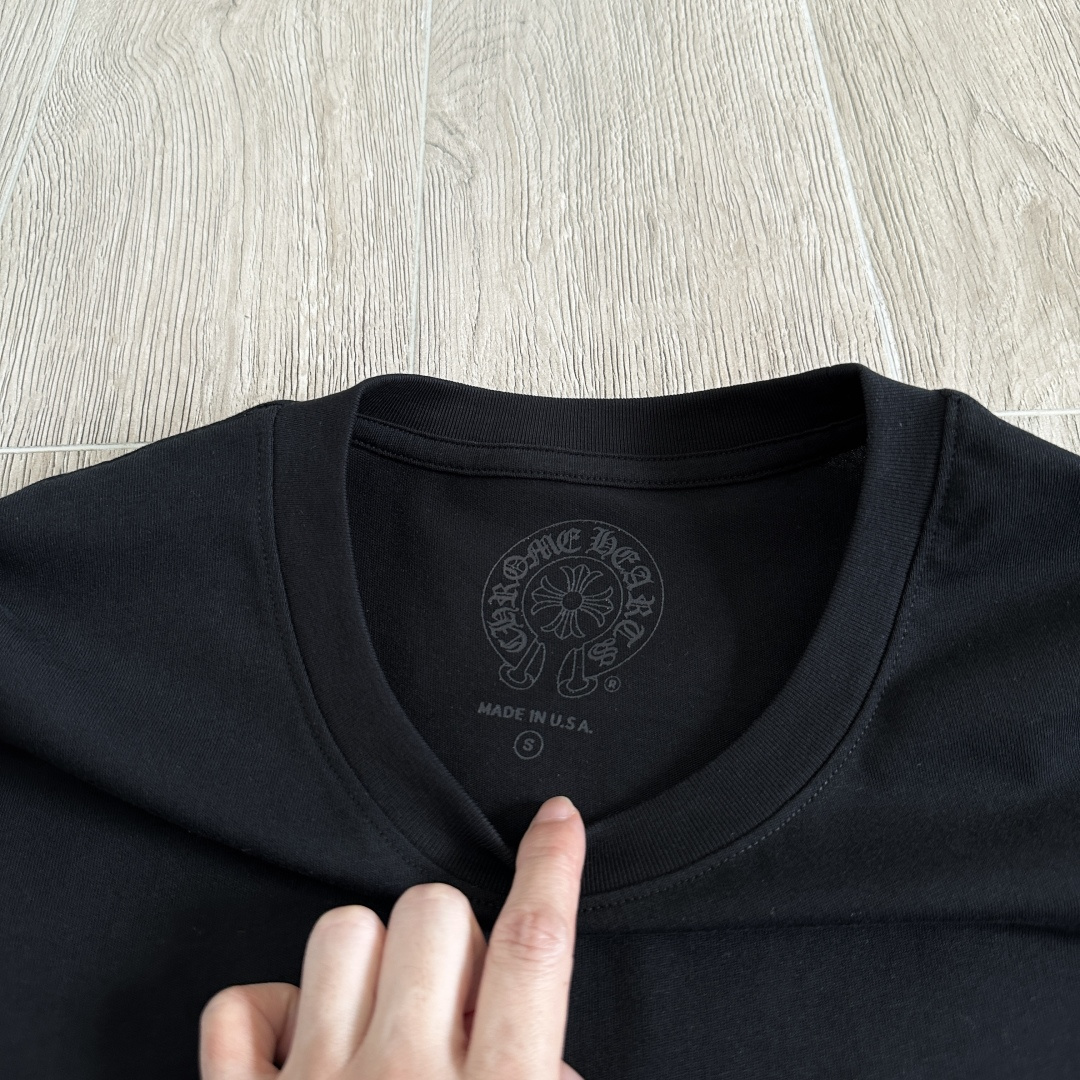 Chrome Hearts 克罗心  CH 圆领长袖T X滚石 Rolling Stones红色 大舌头