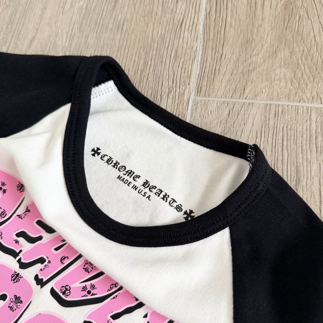 Chrome Hearts CH 克罗心 女款 Deadly doll印花 女款短袖 A5  黑白
