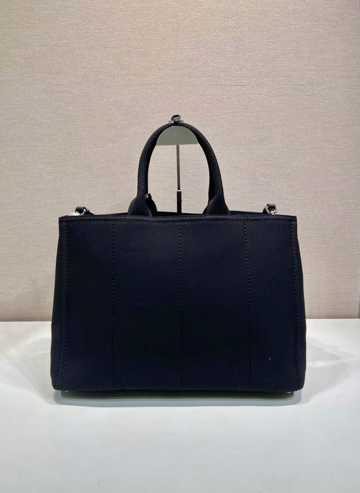 普拉达 PRADA  Jardiniere 刺绣字母标识托特包 Tote包 购物袋单肩 F0 2VG131_2CYA_F0216