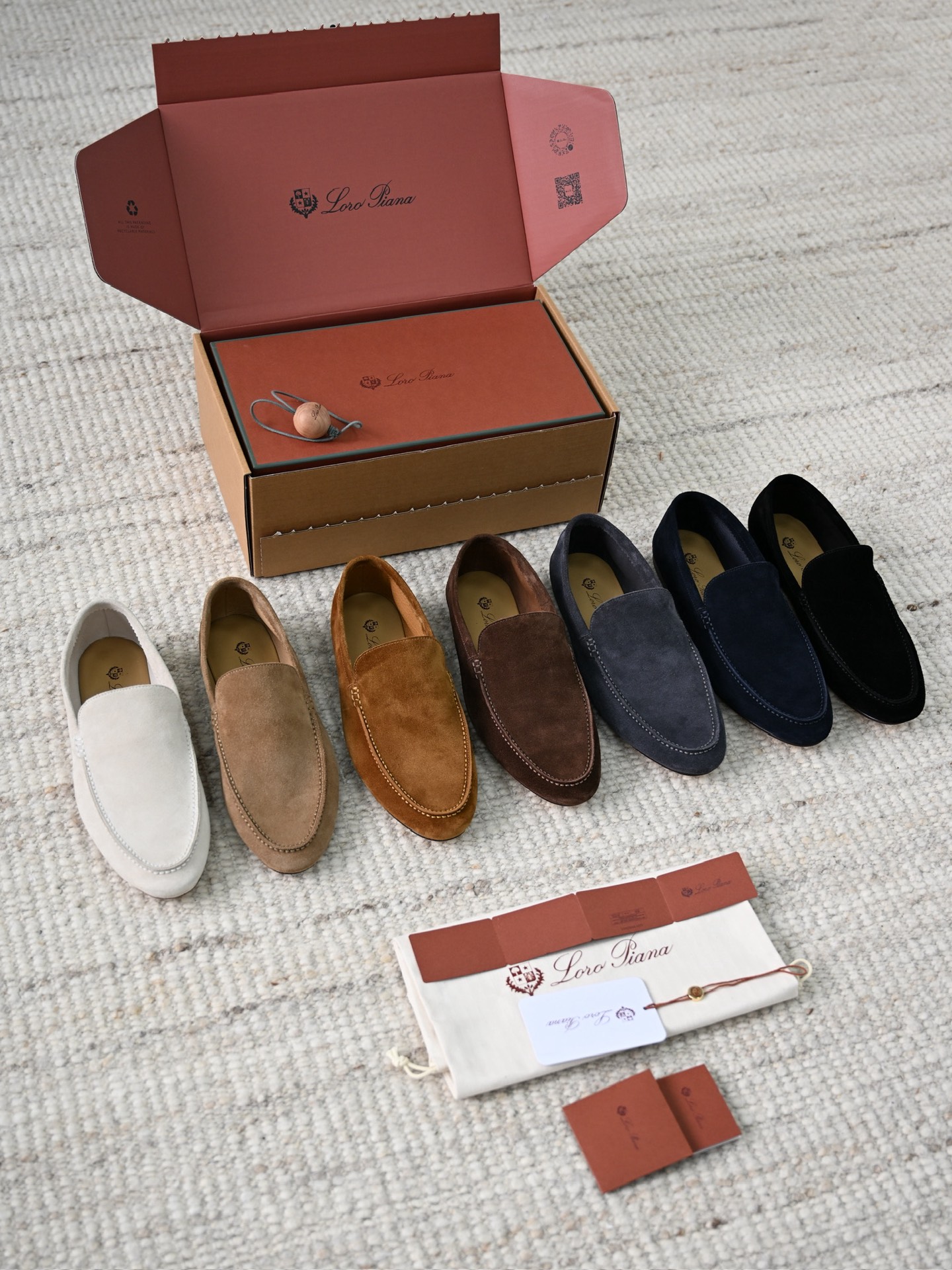 LP Loro Piana Week End Walk  Low-top Comfortable and casual Men's Shoes  Bullshit C0运动鞋 波鞋 LP2571