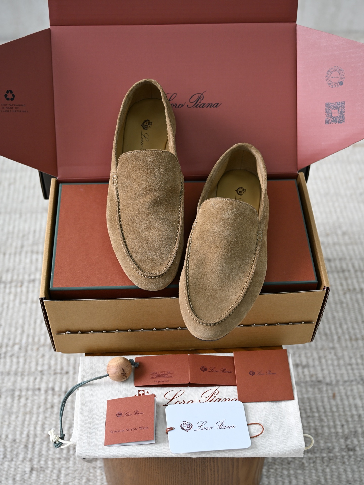 LP Loro Piana Week End Walk  Low-top Comfortable and casual Men's Shoes  Bullshit C0运动鞋 波鞋 LP2571