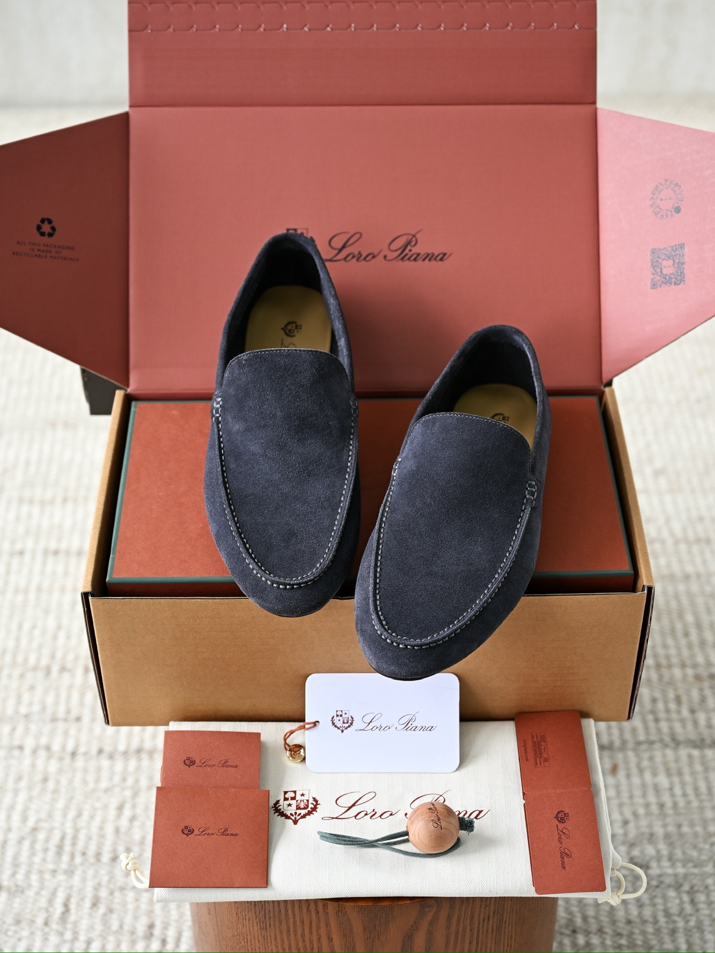 LP Loro Piana Week End Walk  Low-top Comfortable and casual Men's Shoes  Bullshit C0运动鞋 波鞋 LP2571