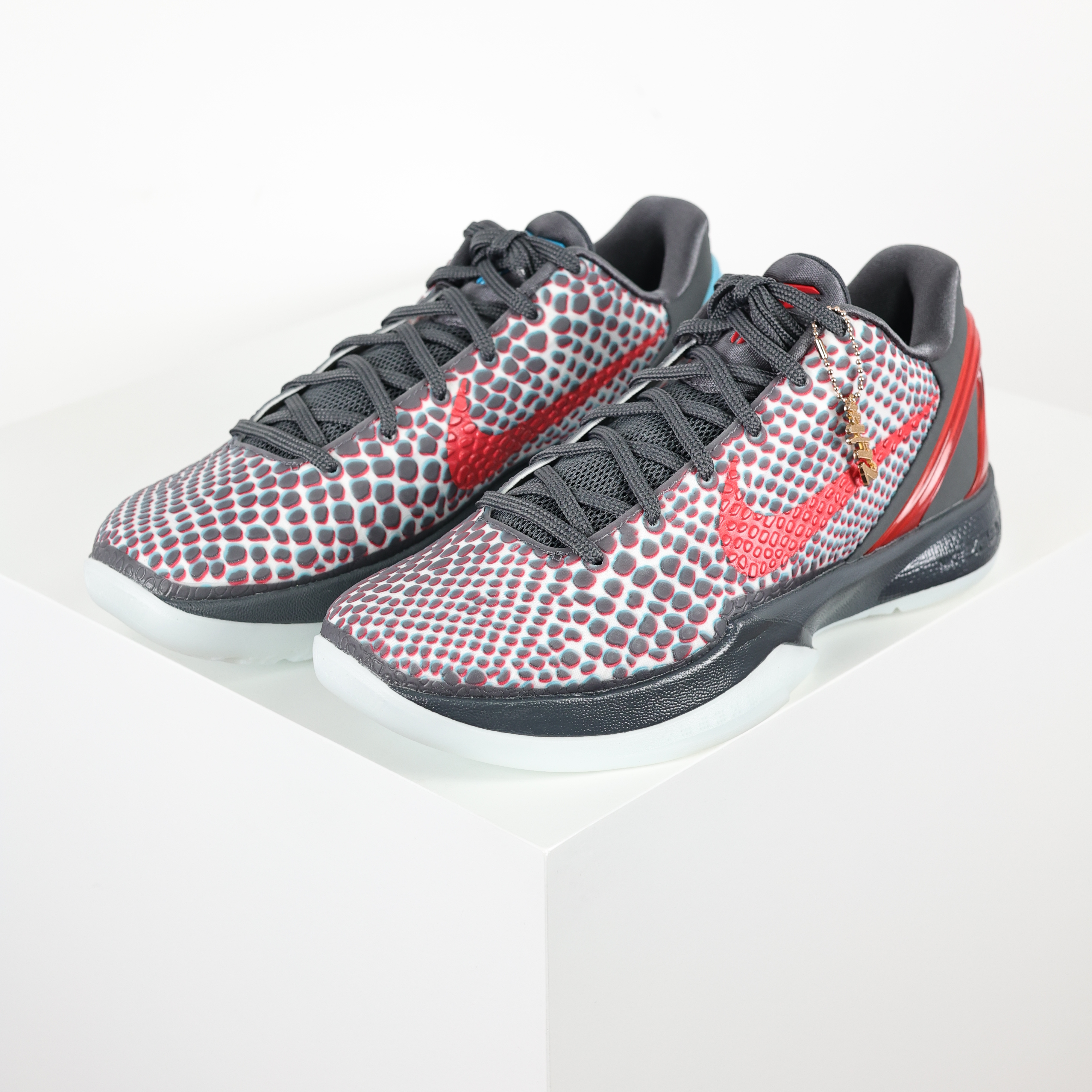 H12/Godkiller Kobe6 3D Holywood  前掌Zoom Turbo 气垫 后掌EVA缓震 低筒 球鞋 籃球鞋 實戰鞋 真碳板 男鞋 波鞋 裸眼 IQ3902-002 