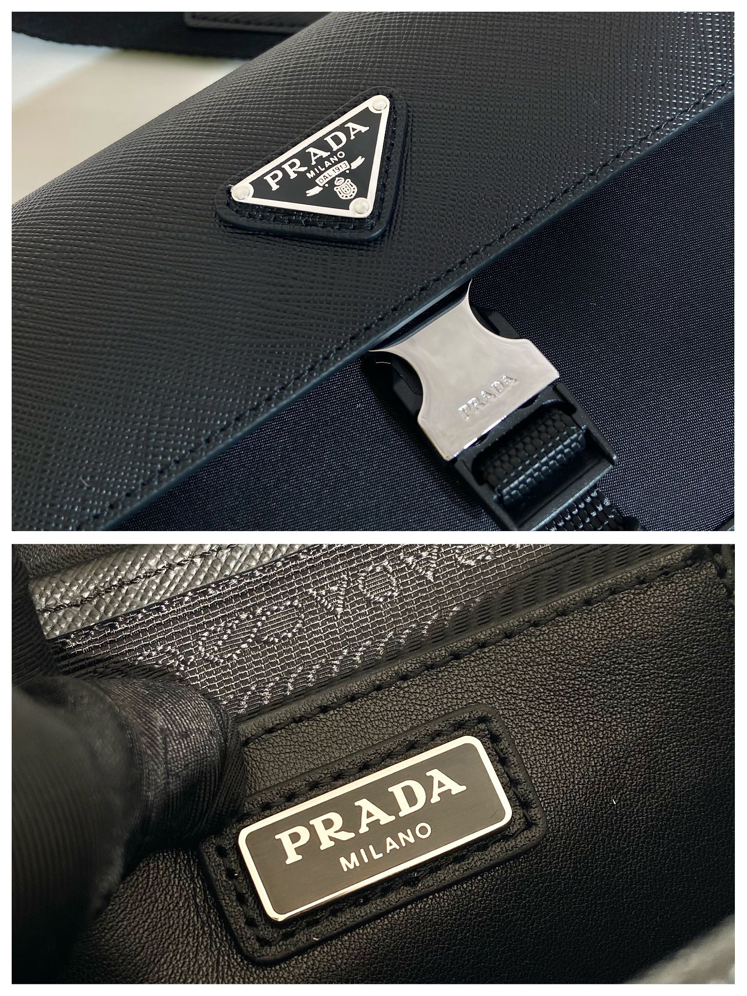普拉达 PRADA Re-Nylon  单肩包  黑色F0 2VD053_2DMH_F0002_V_OOO