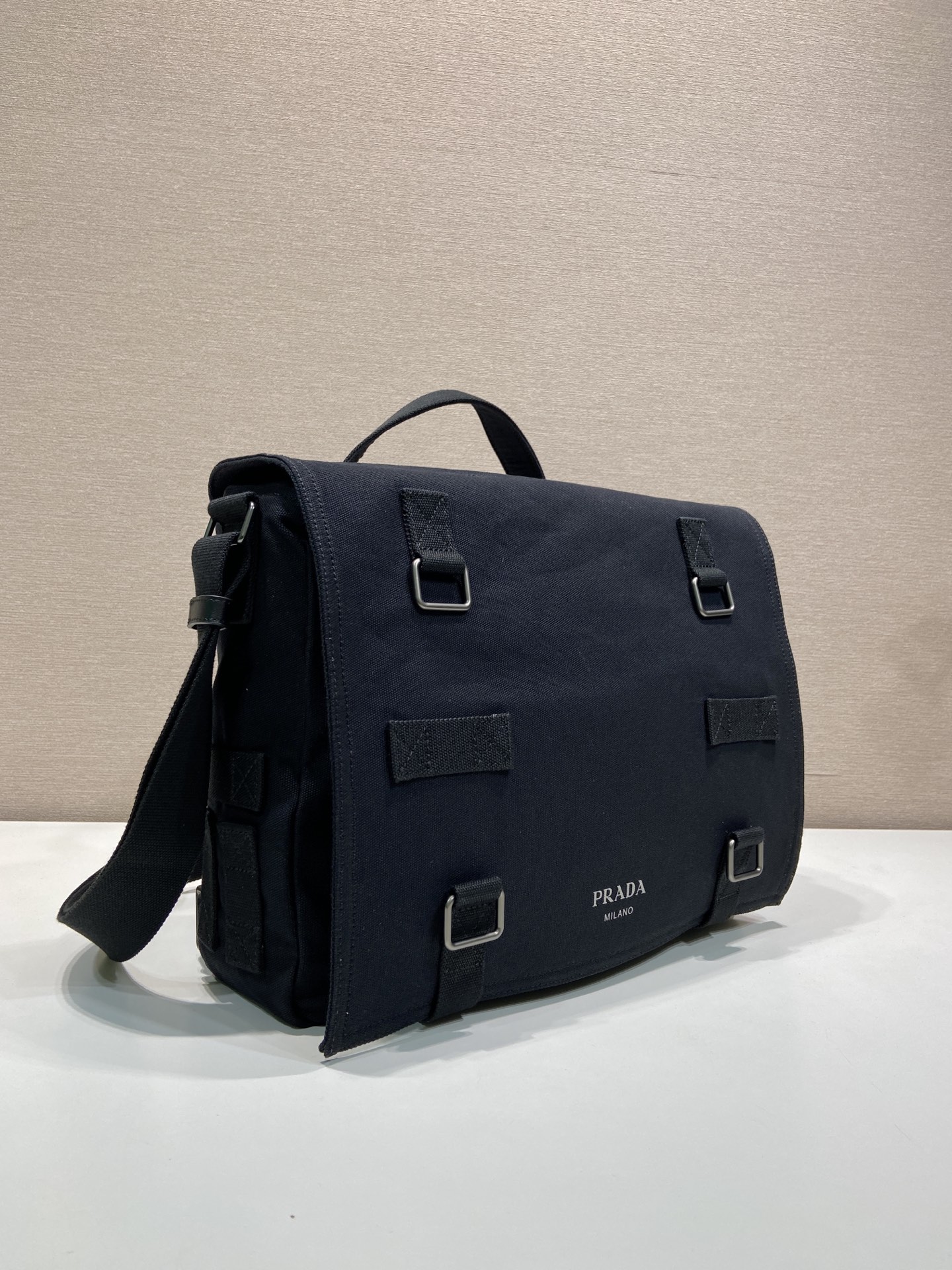 普拉达 PRADA  单肩包 帆布  F0 2VD085_010_F0002_V_OOP