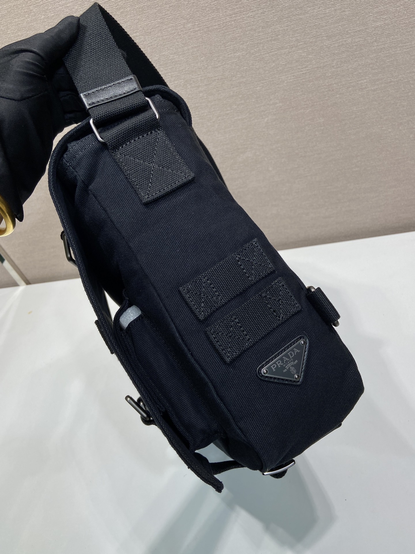 普拉达 PRADA  单肩包 帆布  F0 2VD085_010_F0002_V_OOP
