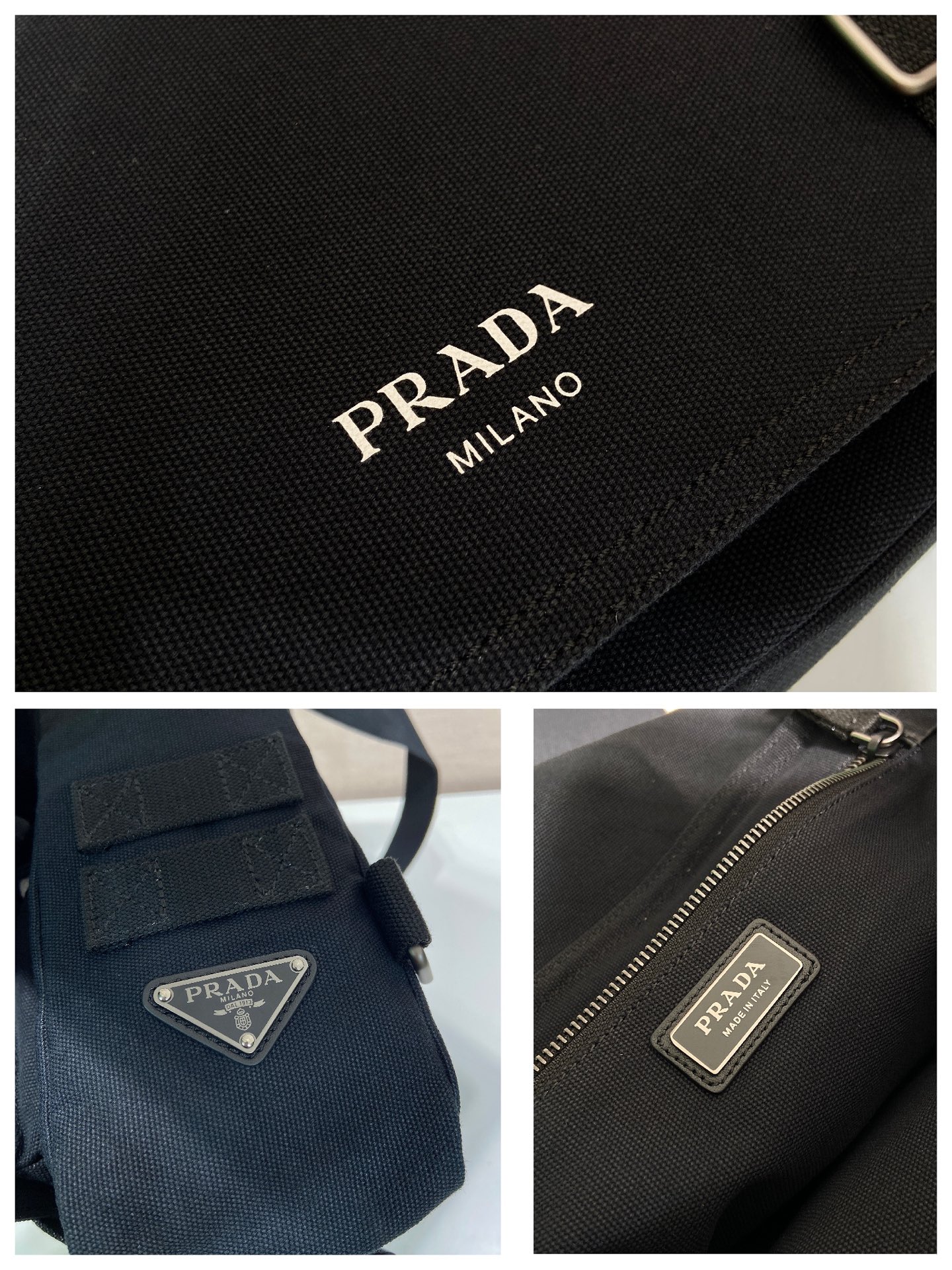 普拉达 PRADA  单肩包 帆布  F0 2VD085_010_F0002_V_OOP