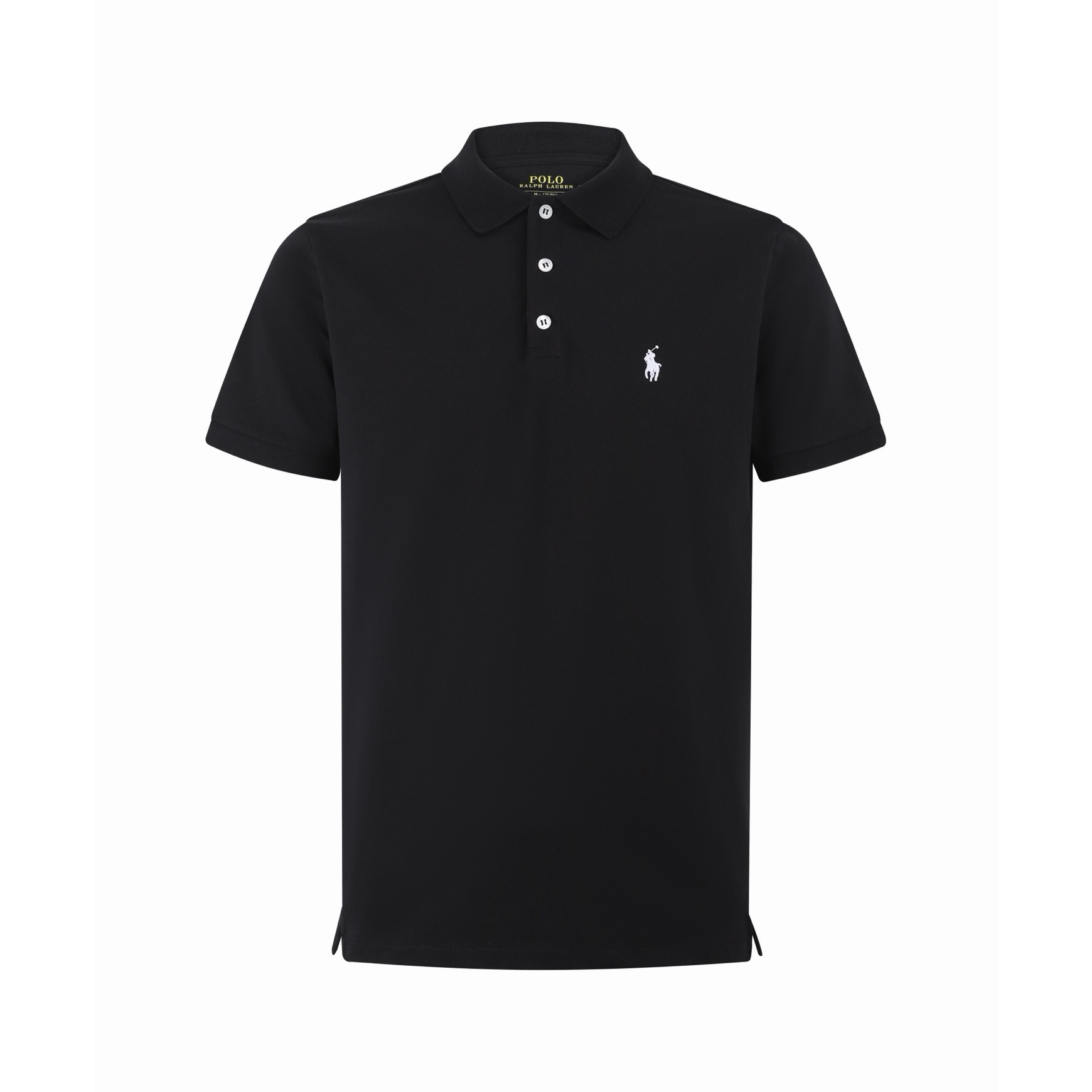 Ralph Lauren 拉夫劳伦 小马刺绣圆领短袖 T恤 夏款 米白色 黑色 A0 MNPOTSH1N822139-101