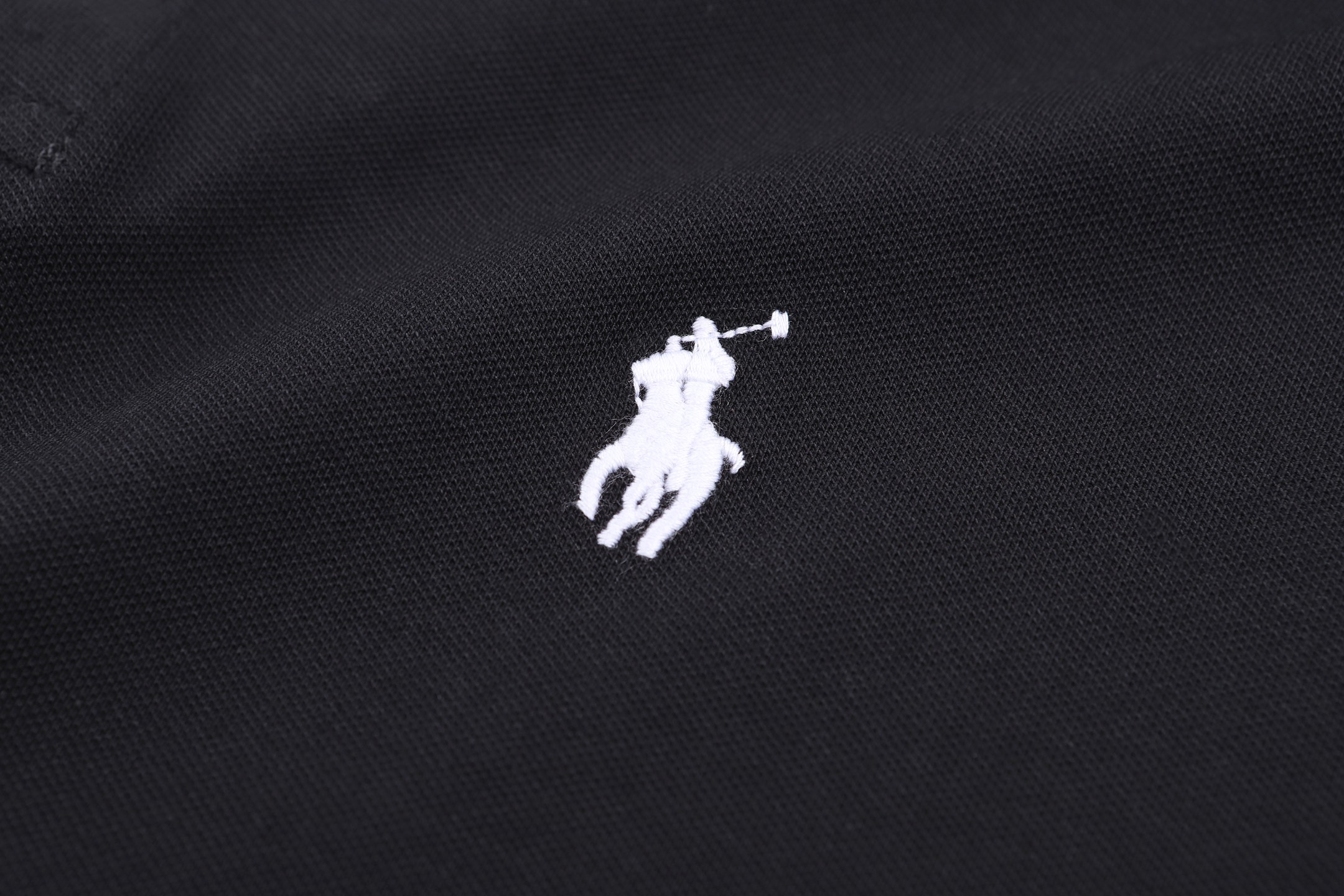 Ralph Lauren 拉夫劳伦 小马刺绣圆领短袖 T恤 夏款 米白色 黑色 A0 MNPOTSH1N822139-101