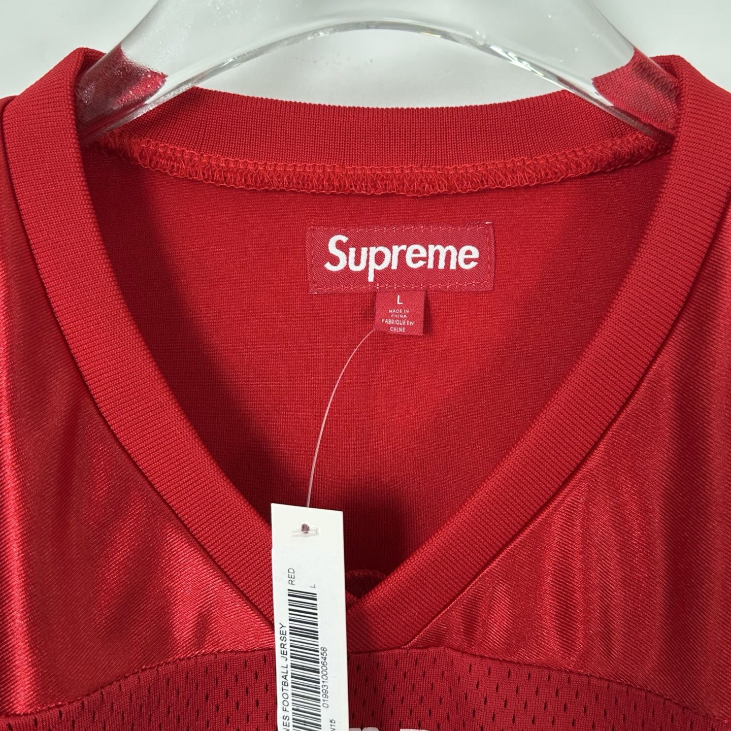 SupremeBones Football Jersey  印花  短袖T恤 球衣 男女同款 黑色 白色 红色  63号