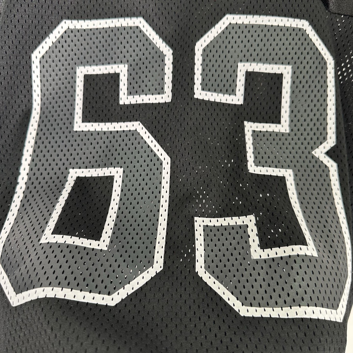 SupremeBones Football Jersey  印花  短袖T恤 球衣 男女同款 黑色 白色 红色  63号