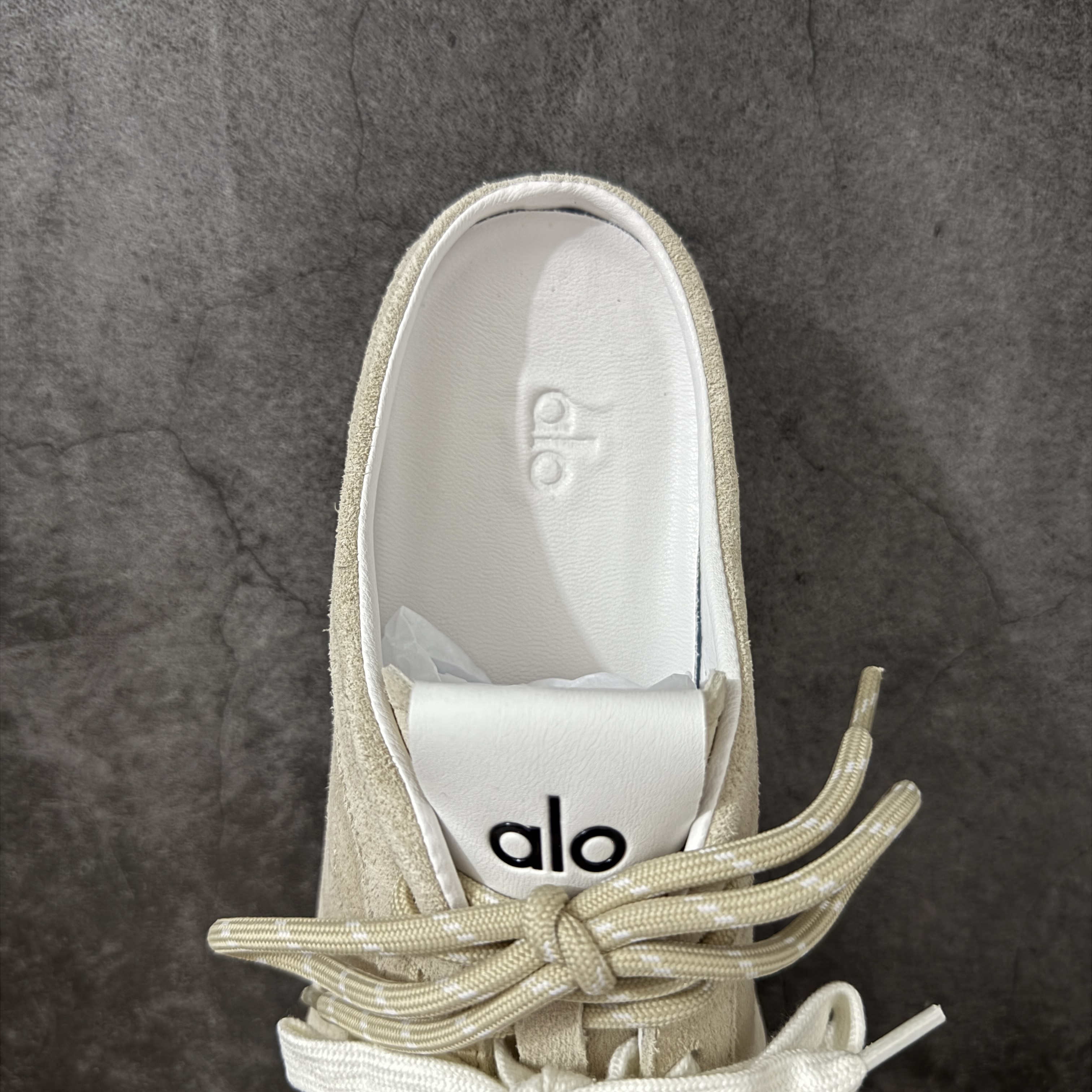 alo yoga Sunset  低筒 舒适简约 防滑耐磨 板鞋 男女同款 灰色 半拖 A1004U