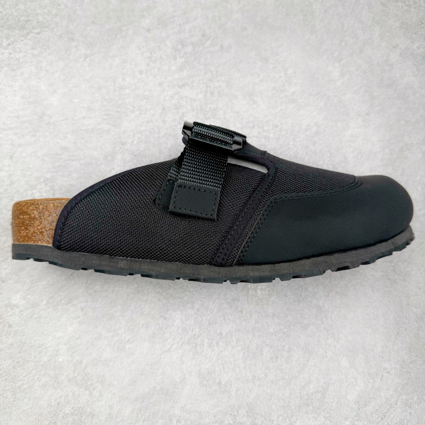 BirkenstockBoston Nova 时尚气质橡胶底防滑 包头拖鞋 男女同款 常规版 黑色（宽版）1028237