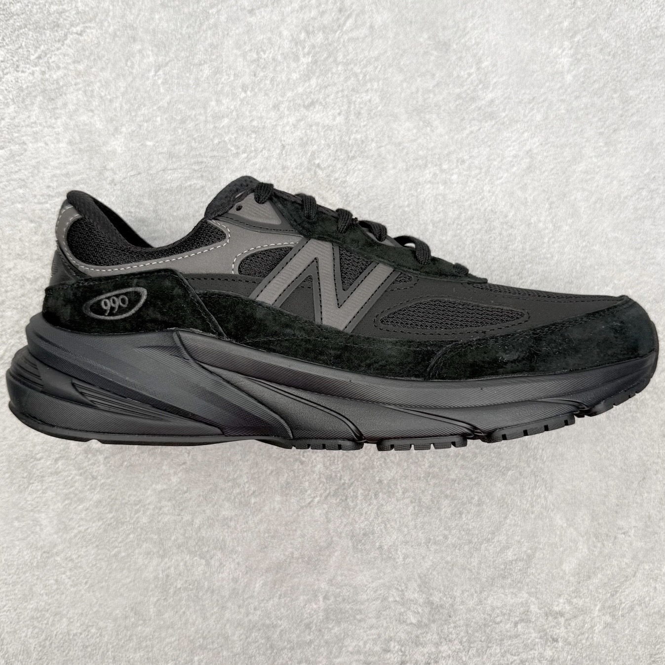 新版 New Balance 990 V6  低筒 潮流复古跑鞋 减震防滑 休闲鞋 板鞋 运动鞋 波鞋 男鞋 女鞋  黑武士 U990BB6