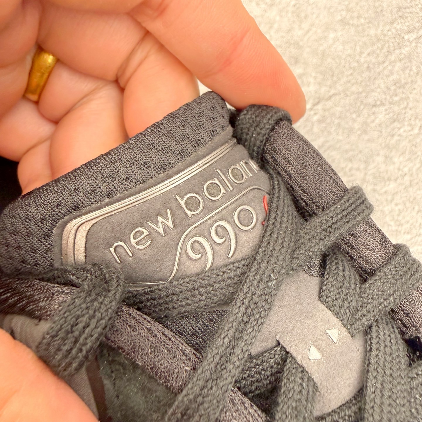 新版 New Balance 990 V6  低筒 潮流复古跑鞋 减震防滑 休闲鞋 板鞋 运动鞋 波鞋 男鞋 女鞋  黑武士 U990BB6